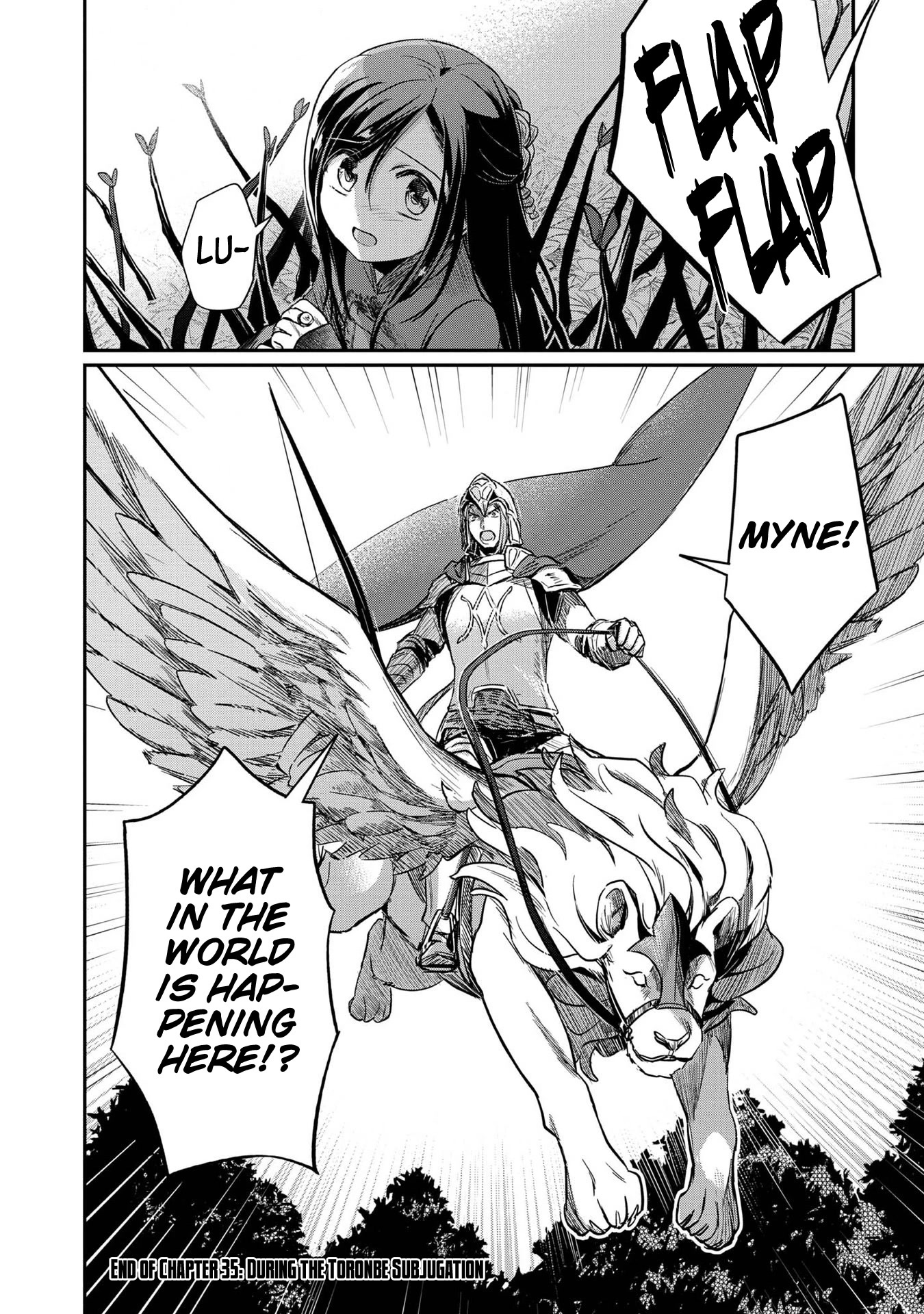Ascendance of a Bookworm ~I'll Do Anything to Become a Librarian~ Part 2 「I'll Become a Shrine Maiden for Books!」 Chapter 35 page 30 - Chapter 35: During the Toronbe Subjugation