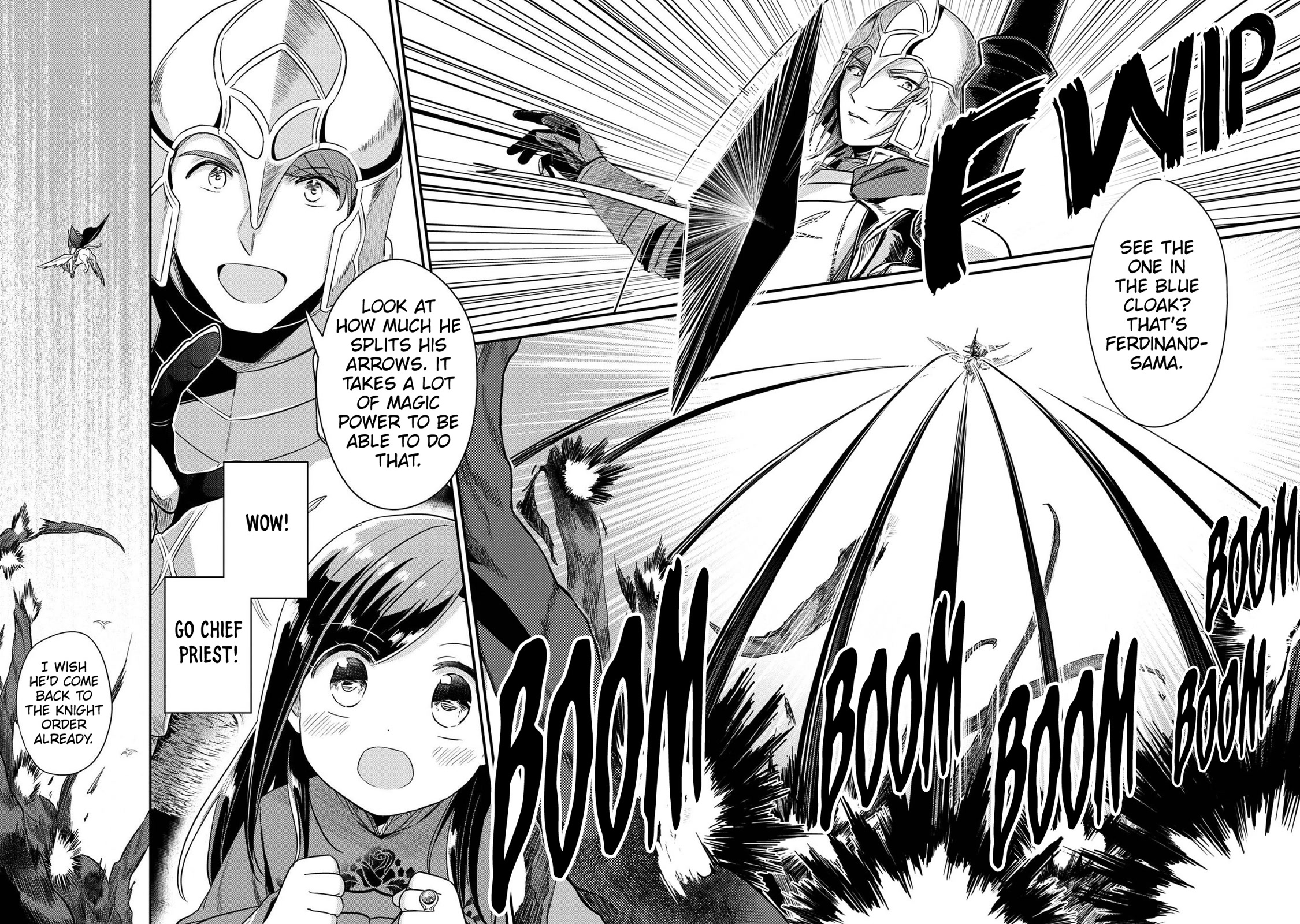 Ascendance of a Bookworm ~I'll Do Anything to Become a Librarian~ Part 2 「I'll Become a Shrine Maiden for Books!」 Chapter 35 page 7 - Chapter 35: During the Toronbe Subjugation