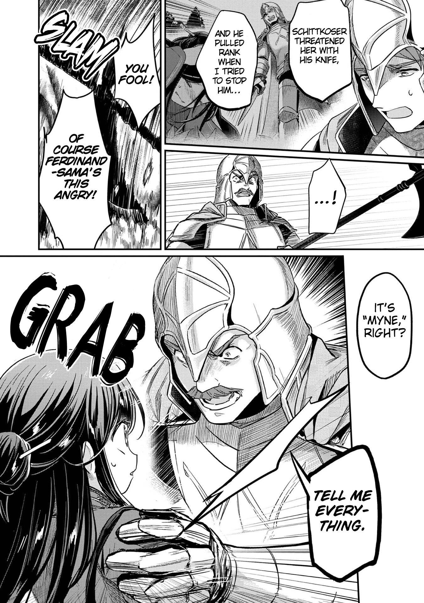 Ascendance of a Bookworm ~I'll Do Anything to Become a Librarian~ Part 2 「I'll Become a Shrine Maiden for Books!」 Chapter 36 page 13 - Chapter 36: Relief and Reprimands
