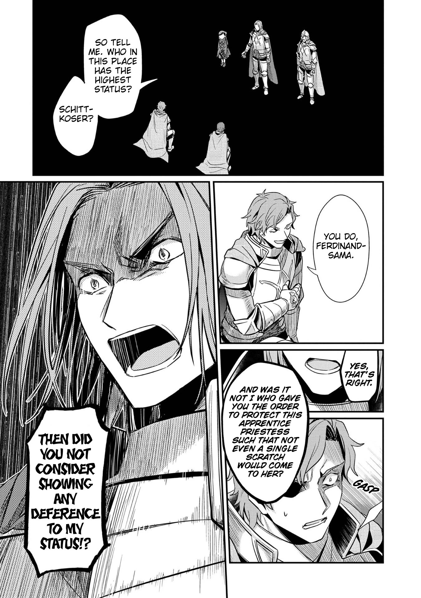 Ascendance of a Bookworm ~I'll Do Anything to Become a Librarian~ Part 2 「I'll Become a Shrine Maiden for Books!」 Chapter 36 page 22 - Chapter 36: Relief and Reprimands