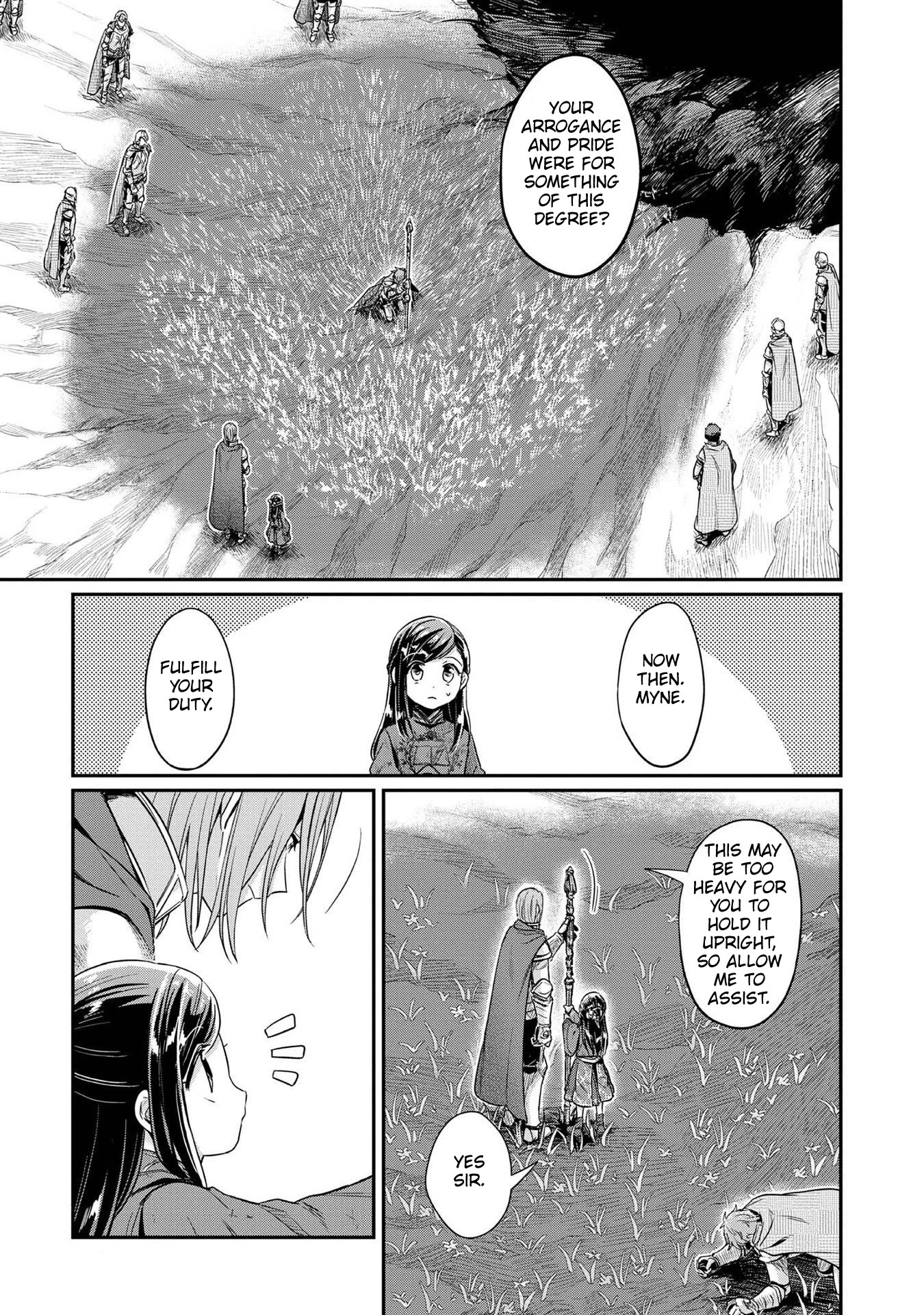 Ascendance of a Bookworm ~I'll Do Anything to Become a Librarian~ Part 2 「I'll Become a Shrine Maiden for Books!」 Chapter 36 page 32 - Chapter 36: Relief and Reprimands