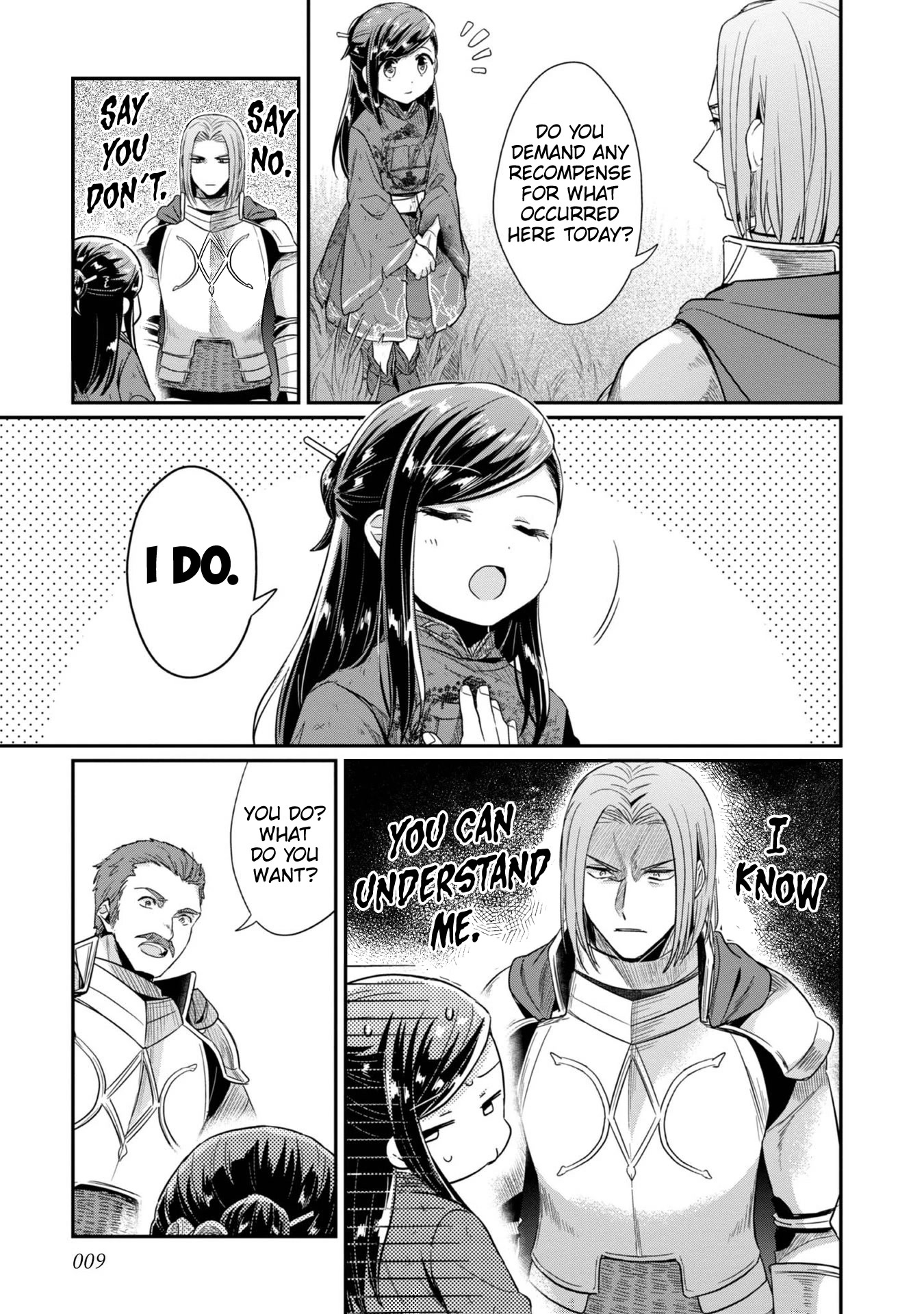 Ascendance of a Bookworm ~I'll Do Anything to Become a Librarian~ Part 2 「I'll Become a Shrine Maiden for Books!」 Chapter 37 page 11 - Chapter 37: Returning from the Summons