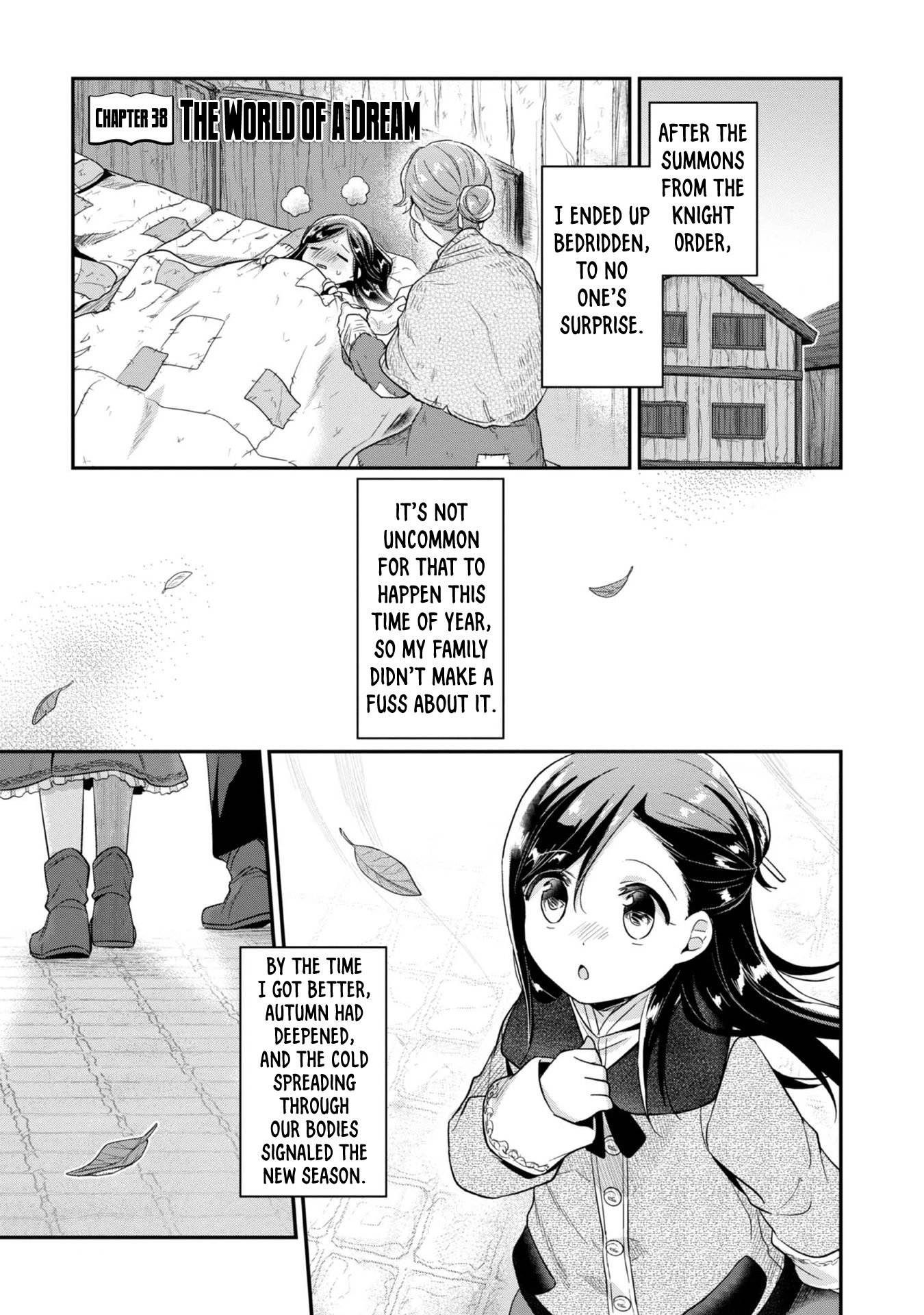 Ascendance of a Bookworm ~I'll Do Anything to Become a Librarian~ Part 2 「I'll Become a Shrine Maiden for Books!」 Chapter 38 page 2 - Chapter 38: The World of a Dream