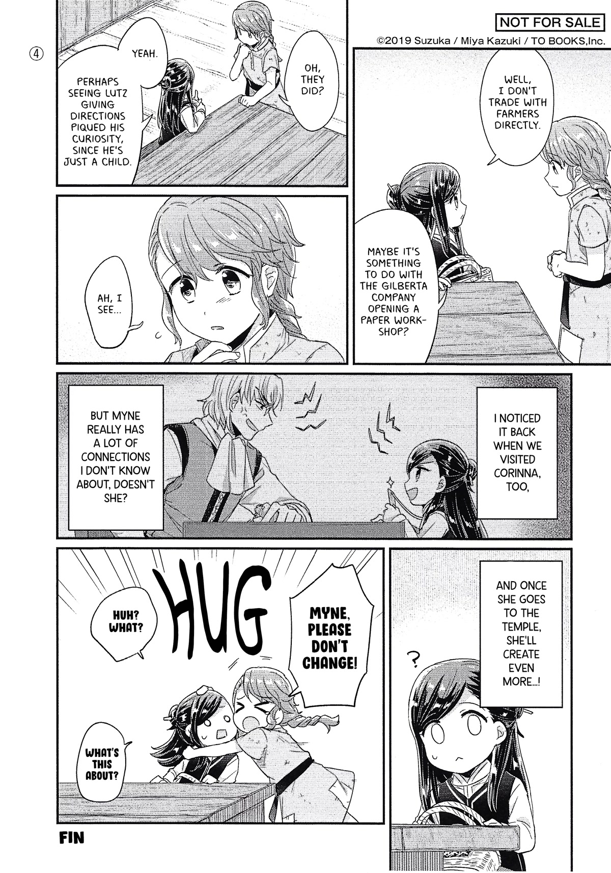 Ascendance of a Bookworm ~I'll Do Anything to Become a Librarian~ Part 2 「I'll Become a Shrine Maiden for Books!」 Chapter 4.6 page 4 - Chapter 4.6: Tuulie's Worries - ToBooks Exclusive