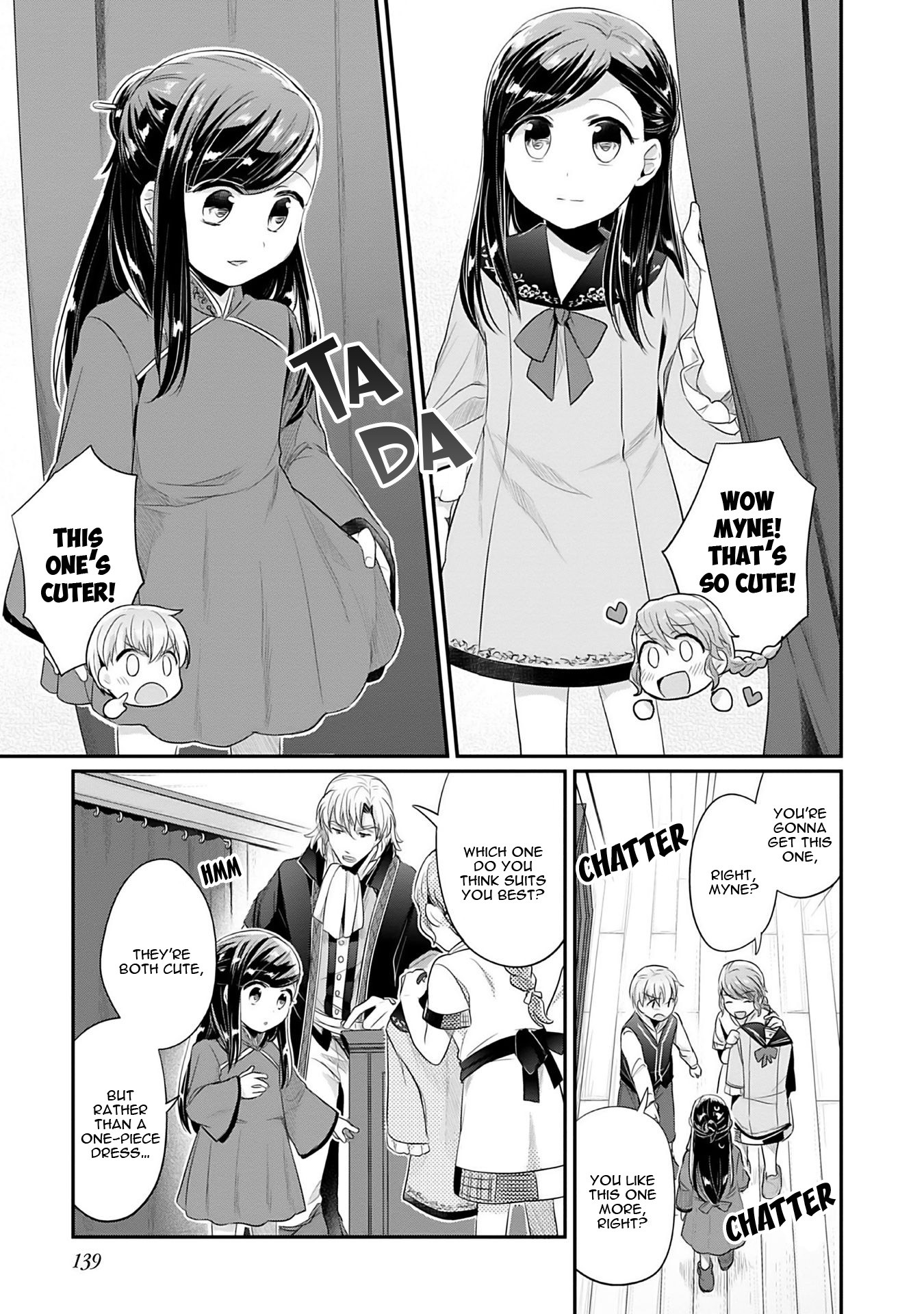Ascendance of a Bookworm ~I'll Do Anything to Become a Librarian~ Part 2 「I'll Become a Shrine Maiden for Books!」 Chapter 4 page 10 - Chapter 4: What Should Be Given