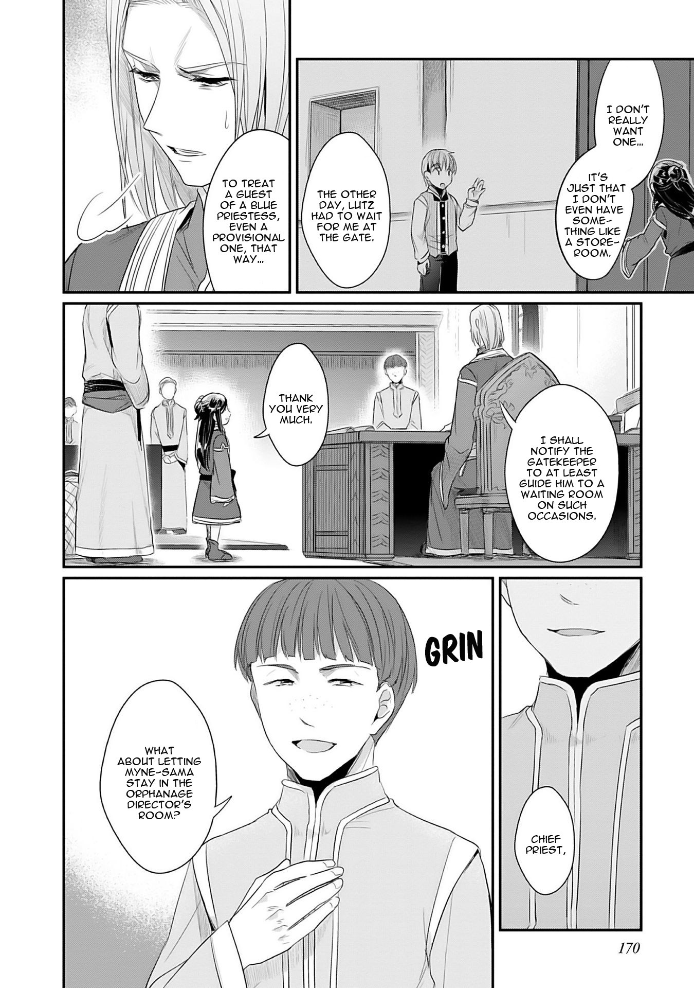 Ascendance of a Bookworm ~I'll Do Anything to Become a Librarian~ Part 2 「I'll Become a Shrine Maiden for Books!」 Chapter 4 page 41 - Chapter 4: What Should Be Given