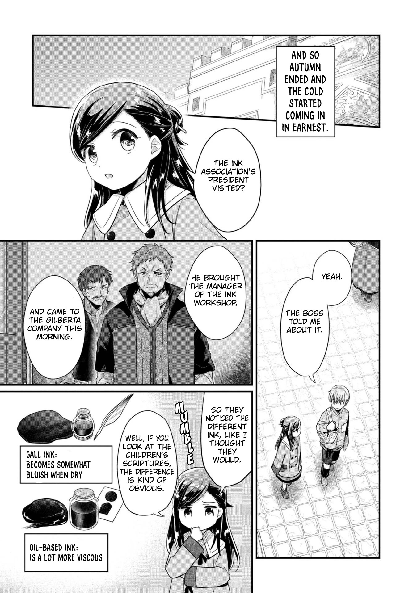 Ascendance of a Bookworm ~I'll Do Anything to Become a Librarian~ Part 2 「I'll Become a Shrine Maiden for Books!」 Chapter 40 page 12 - Chapter 40: Johann's Test and the Ink Association