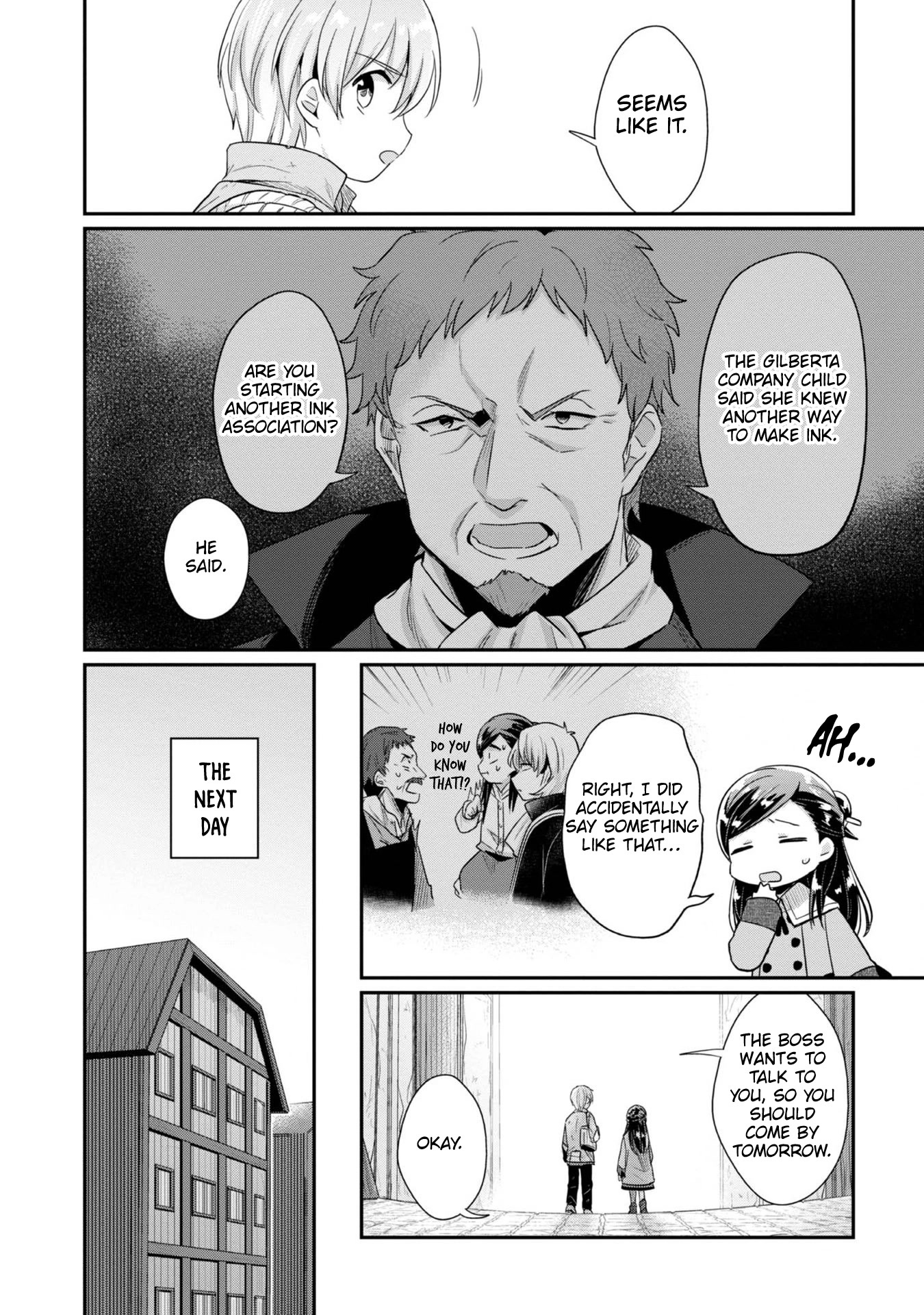 Ascendance of a Bookworm ~I'll Do Anything to Become a Librarian~ Part 2 「I'll Become a Shrine Maiden for Books!」 Chapter 40 page 13 - Chapter 40: Johann's Test and the Ink Association