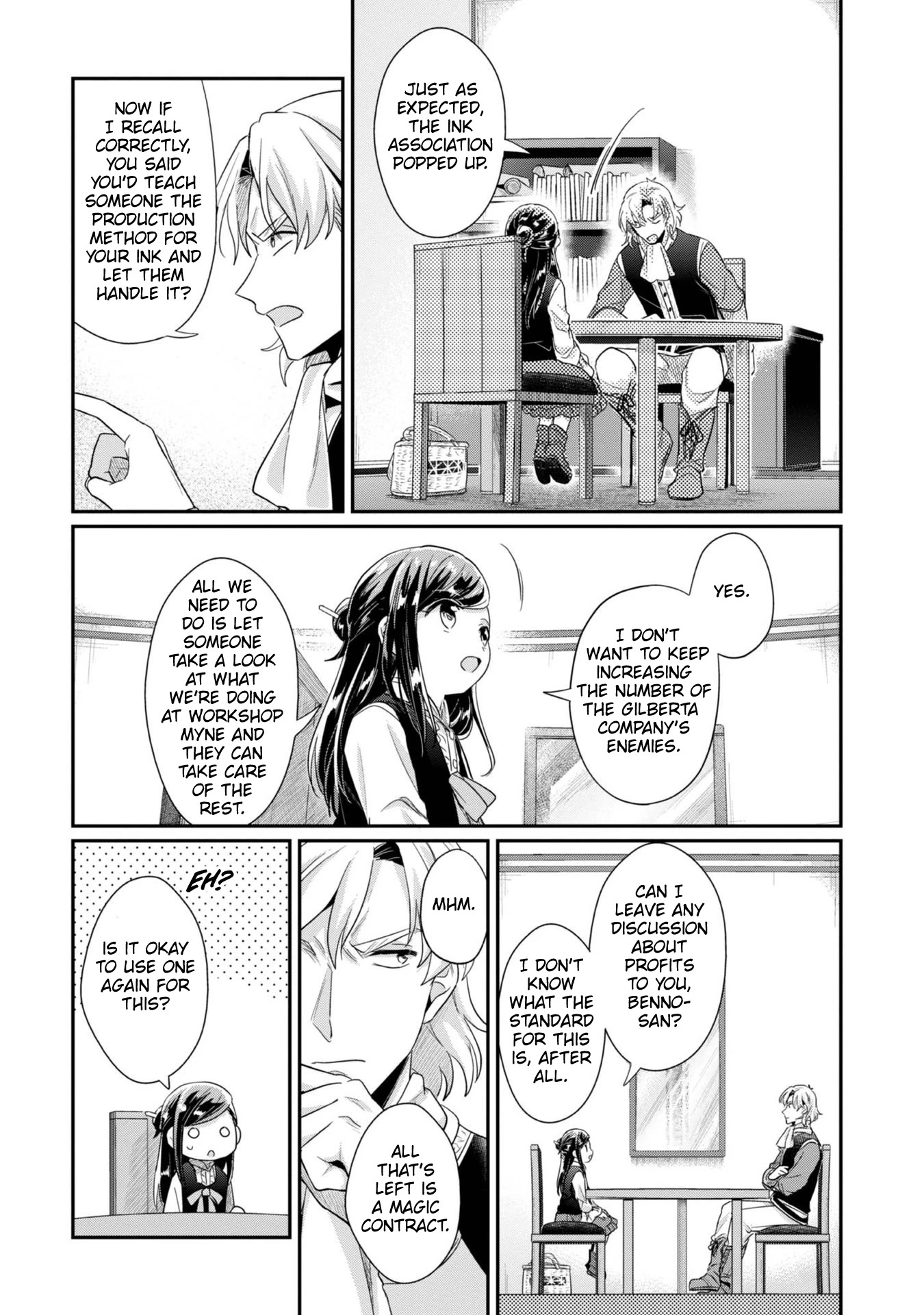 Ascendance of a Bookworm ~I'll Do Anything to Become a Librarian~ Part 2 「I'll Become a Shrine Maiden for Books!」 Chapter 40 page 14 - Chapter 40: Johann's Test and the Ink Association