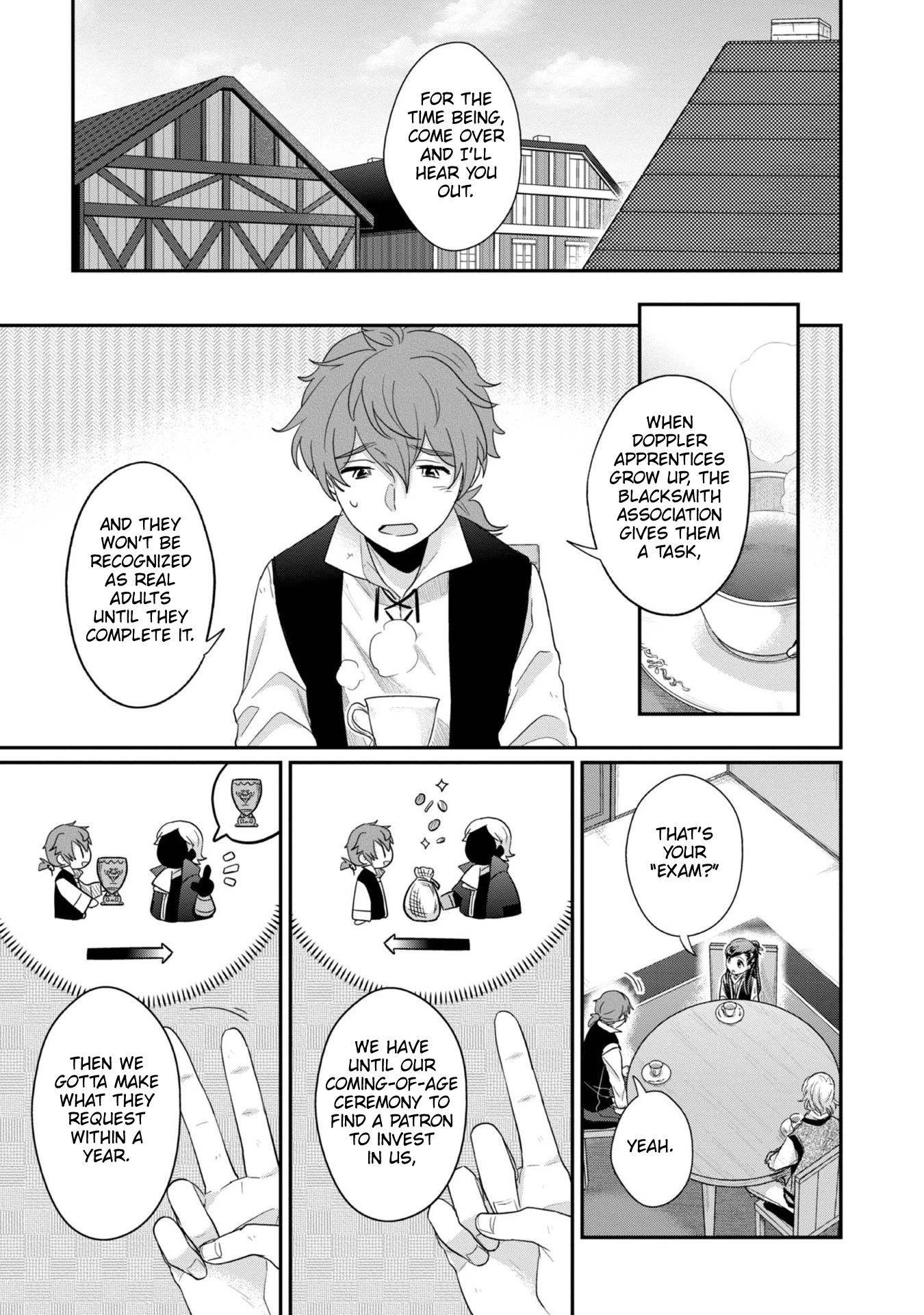 Ascendance of a Bookworm ~I'll Do Anything to Become a Librarian~ Part 2 「I'll Become a Shrine Maiden for Books!」 Chapter 40 page 4 - Chapter 40: Johann's Test and the Ink Association