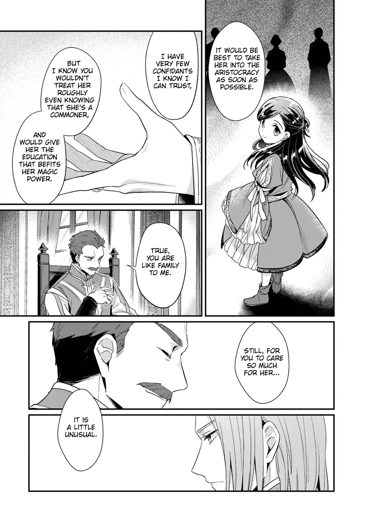 Ascendance of a Bookworm ~I'll Do Anything to Become a Librarian~ Part 2 「I'll Become a Shrine Maiden for Books!」 Chapter 41.5 page 12 - Chapter 41.5: At Karstedt's Home