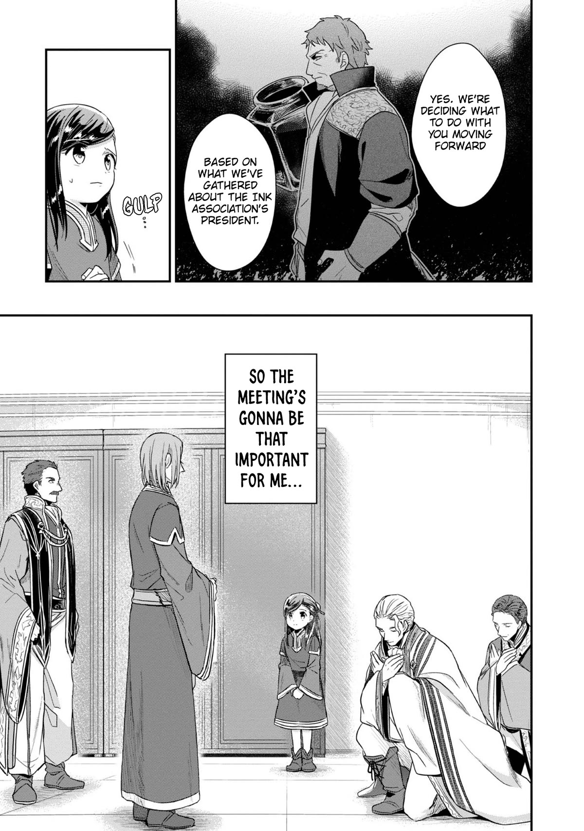 Ascendance of a Bookworm ~I'll Do Anything to Become a Librarian~ Part 2 「I'll Become a Shrine Maiden for Books!」 Chapter 42 page 10 - Chapter 42: The Knight Order's Punishment and My Future