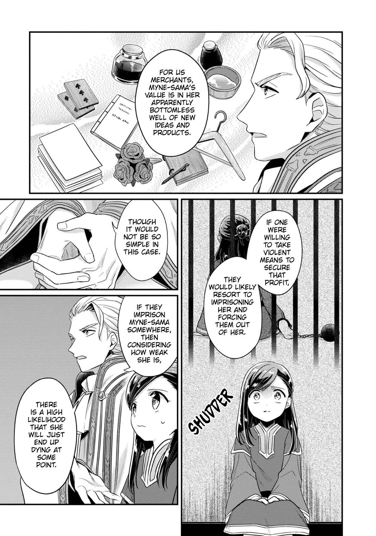 Ascendance of a Bookworm ~I'll Do Anything to Become a Librarian~ Part 2 「I'll Become a Shrine Maiden for Books!」 Chapter 42 page 18 - Chapter 42: The Knight Order's Punishment and My Future