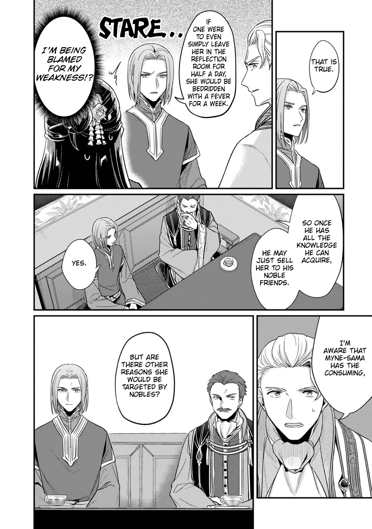 Ascendance of a Bookworm ~I'll Do Anything to Become a Librarian~ Part 2 「I'll Become a Shrine Maiden for Books!」 Chapter 42 page 19 - Chapter 42: The Knight Order's Punishment and My Future