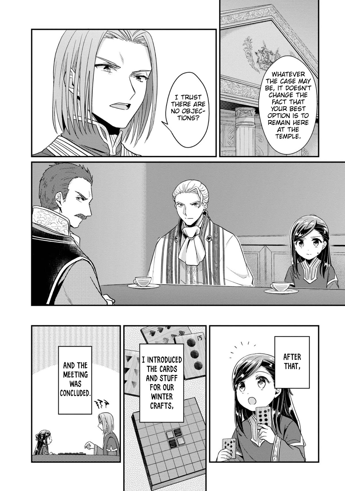 Ascendance of a Bookworm ~I'll Do Anything to Become a Librarian~ Part 2 「I'll Become a Shrine Maiden for Books!」 Chapter 42 page 21 - Chapter 42: The Knight Order's Punishment and My Future