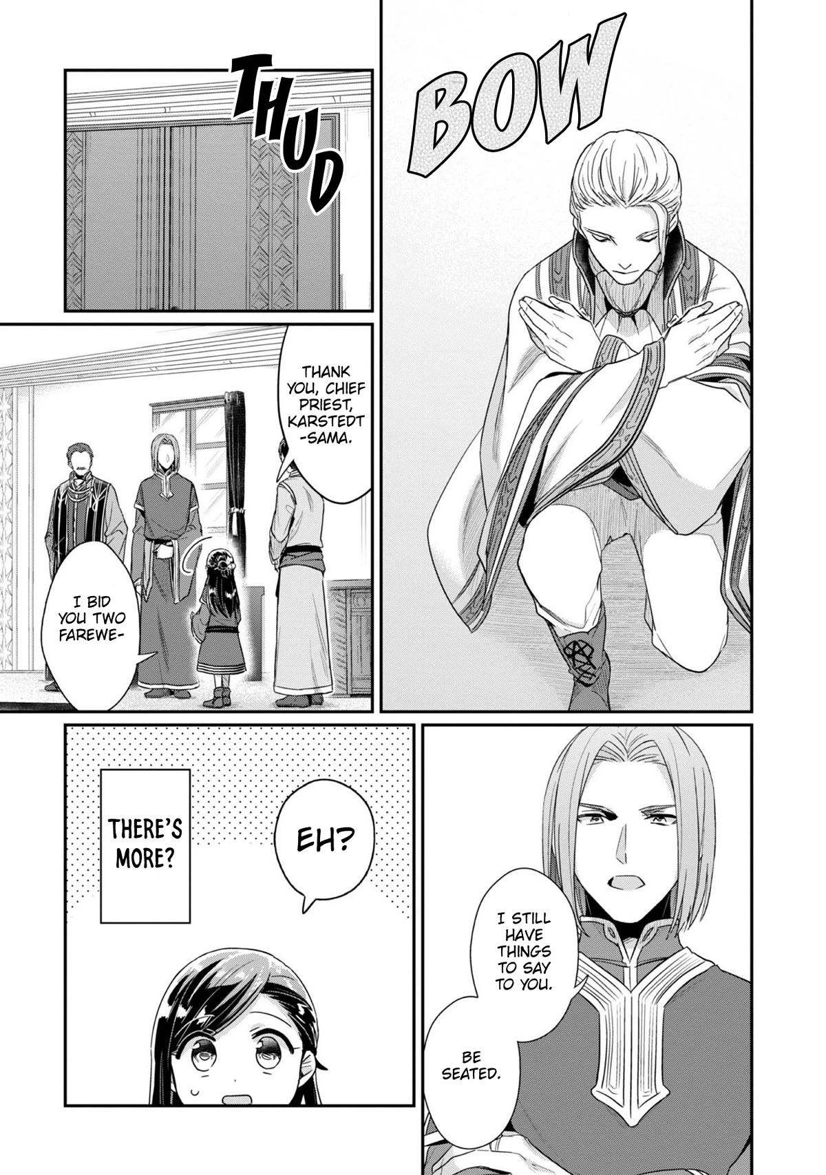 Ascendance of a Bookworm ~I'll Do Anything to Become a Librarian~ Part 2 「I'll Become a Shrine Maiden for Books!」 Chapter 42 page 22 - Chapter 42: The Knight Order's Punishment and My Future
