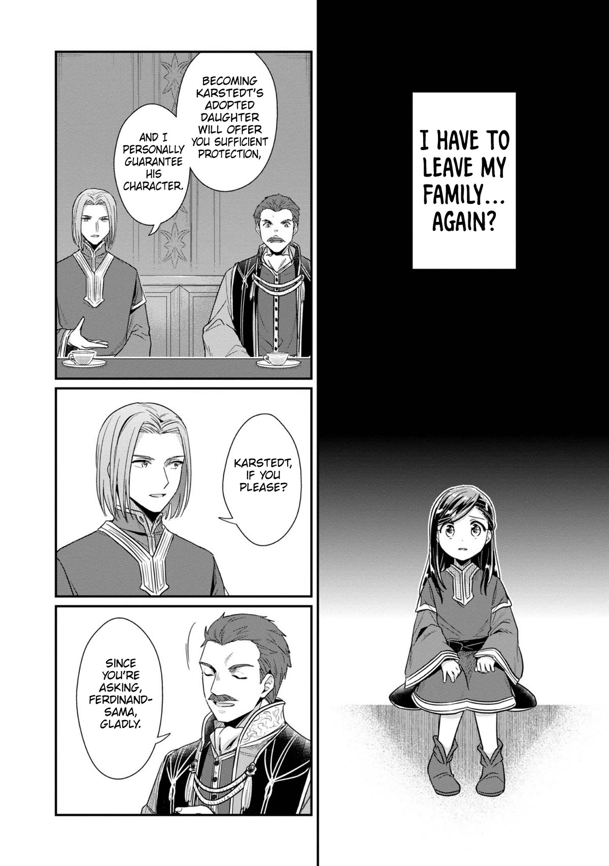 Ascendance of a Bookworm ~I'll Do Anything to Become a Librarian~ Part 2 「I'll Become a Shrine Maiden for Books!」 Chapter 42 page 31 - Chapter 42: The Knight Order's Punishment and My Future
