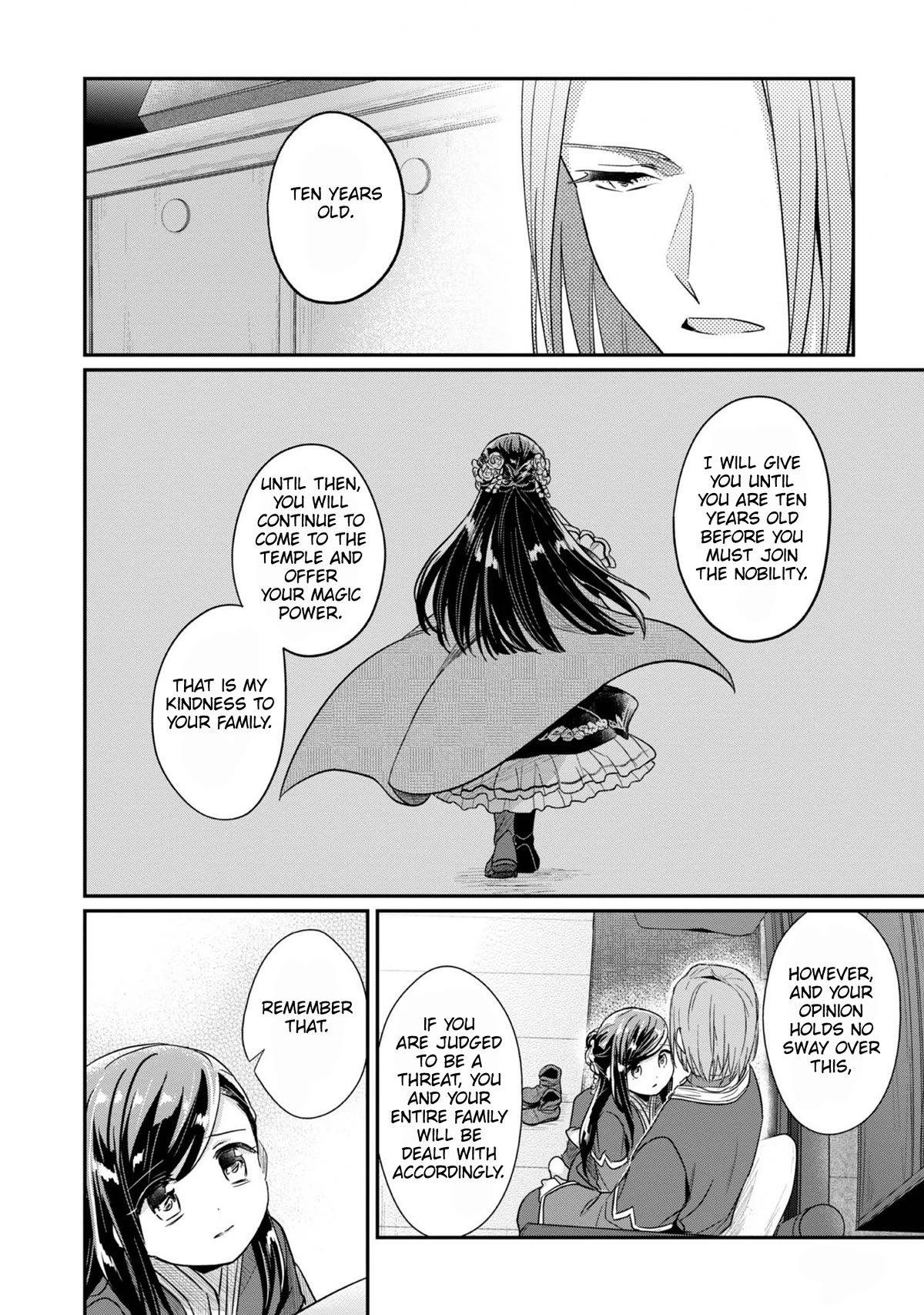 Ascendance of a Bookworm ~I'll Do Anything to Become a Librarian~ Part 2 「I'll Become a Shrine Maiden for Books!」 Chapter 42 page 43 - Chapter 42: The Knight Order's Punishment and My Future
