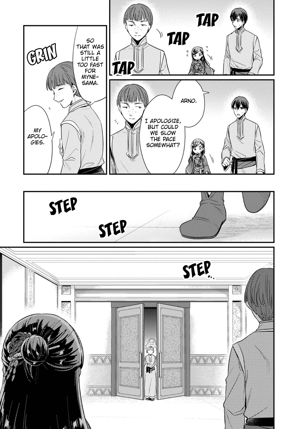 Ascendance of a Bookworm ~I'll Do Anything to Become a Librarian~ Part 2 「I'll Become a Shrine Maiden for Books!」 Chapter 43 page 22 - Chapter 43: The Offertory Ceremony