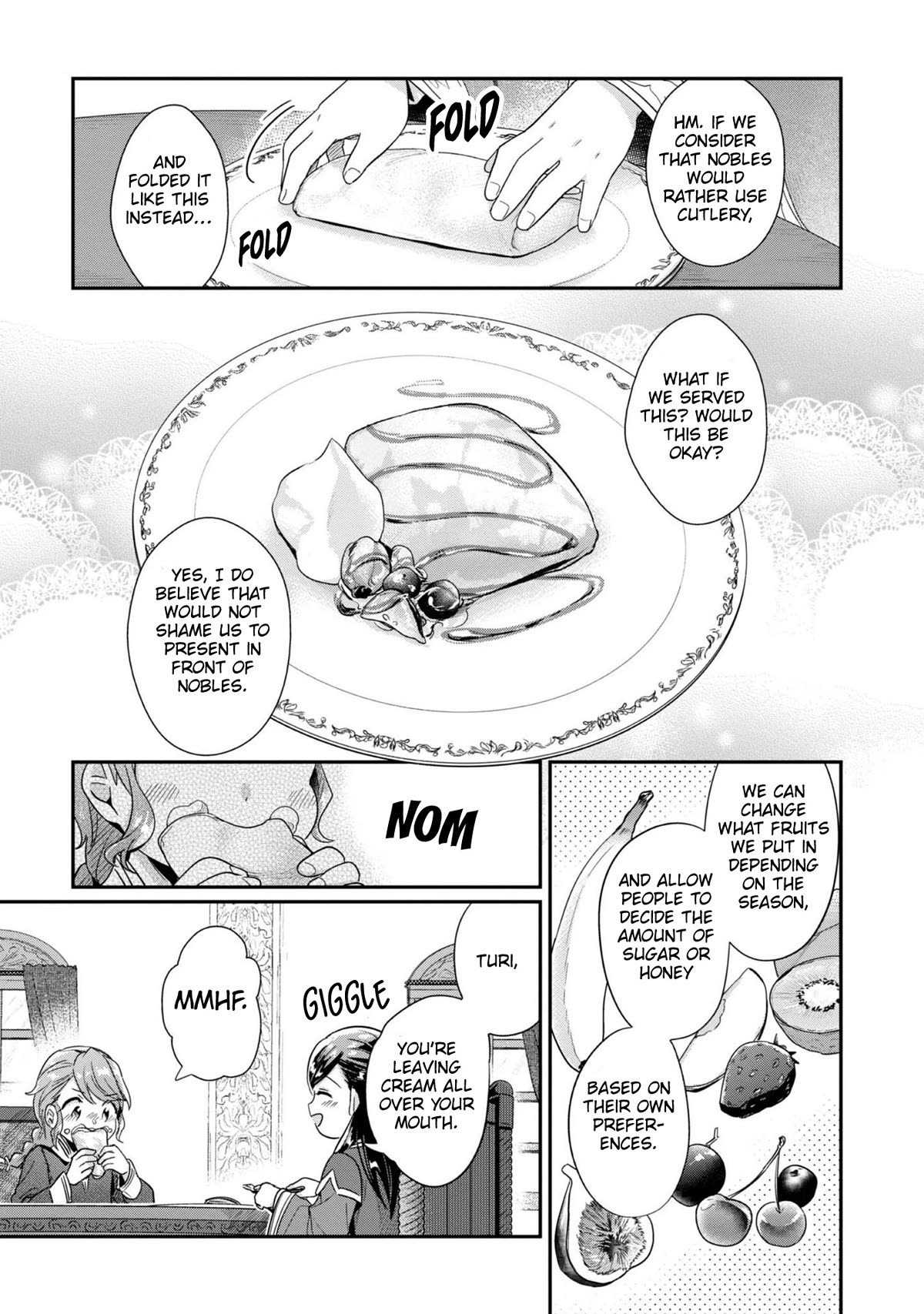 Ascendance of a Bookworm ~I'll Do Anything to Become a Librarian~ Part 2 「I'll Become a Shrine Maiden for Books!」 Chapter 45.5 page 4 - Chapter 45.5: New Sweets