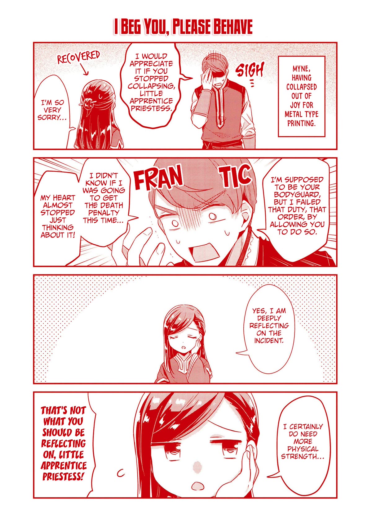 Ascendance of a Bookworm ~I'll Do Anything to Become a Librarian~ Part 2 「I'll Become a Shrine Maiden for Books!」 Chapter 45.5 page 9 - Chapter 45.5: New Sweets