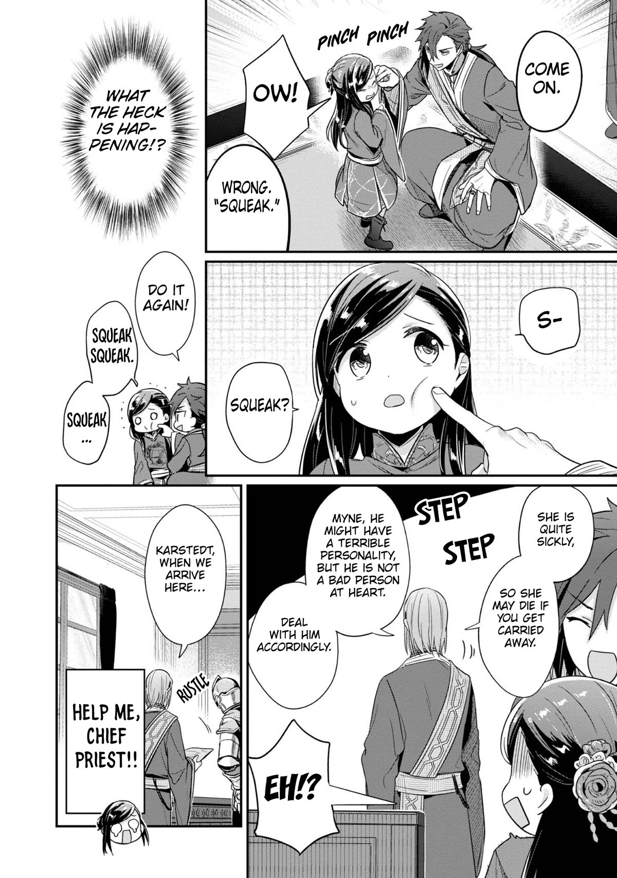 Ascendance of a Bookworm ~I'll Do Anything to Become a Librarian~ Part 2 「I'll Become a Shrine Maiden for Books!」 Chapter 46 page 10 - Chapter 46: The Prayer Ceremony