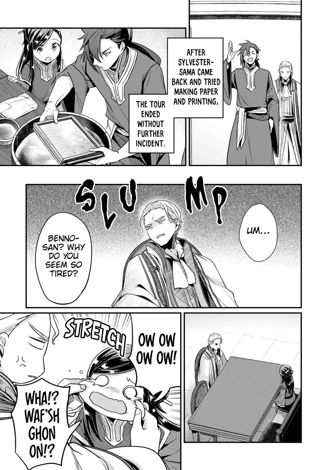 Ascendance of a Bookworm ~I'll Do Anything to Become a Librarian~ Part 2 「I'll Become a Shrine Maiden for Books!」 Chapter 49 page 22 - Chapter 49: A Tour of the Orphanage and Workshop