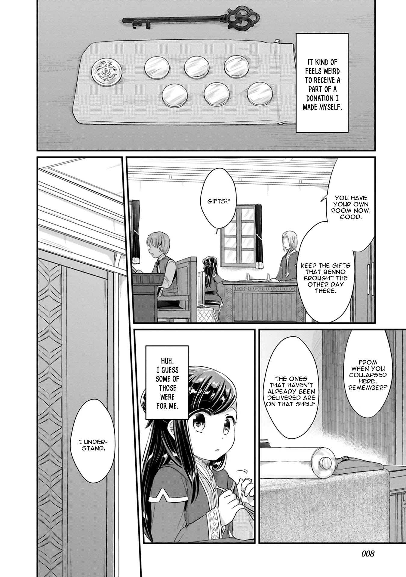 Ascendance of a Bookworm ~I'll Do Anything to Become a Librarian~ Part 2 「I'll Become a Shrine Maiden for Books!」 Chapter 5 page 10 - Chapter 5: Gil's Work