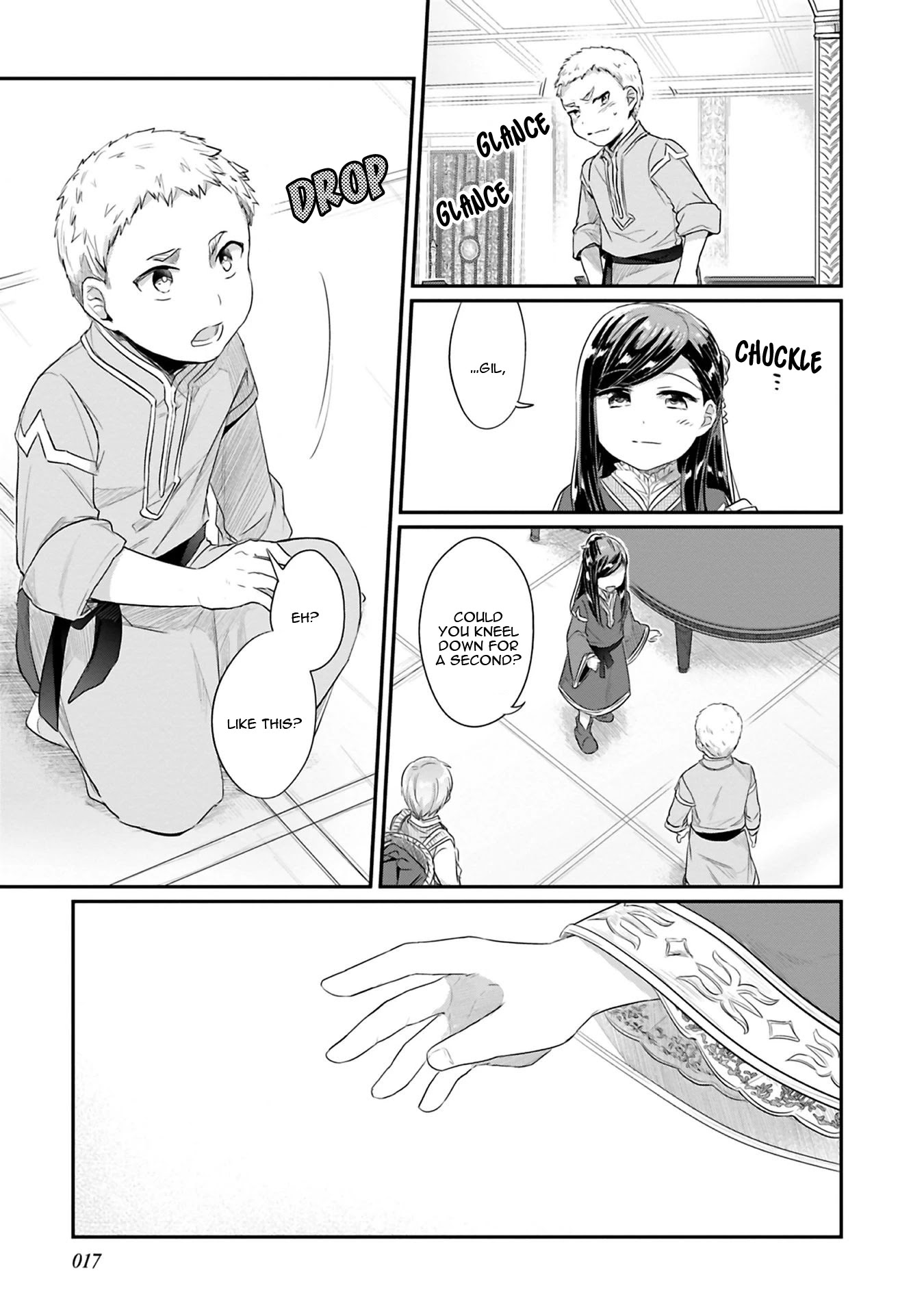 Ascendance of a Bookworm ~I'll Do Anything to Become a Librarian~ Part 2 「I'll Become a Shrine Maiden for Books!」 Chapter 5 page 19 - Chapter 5: Gil's Work