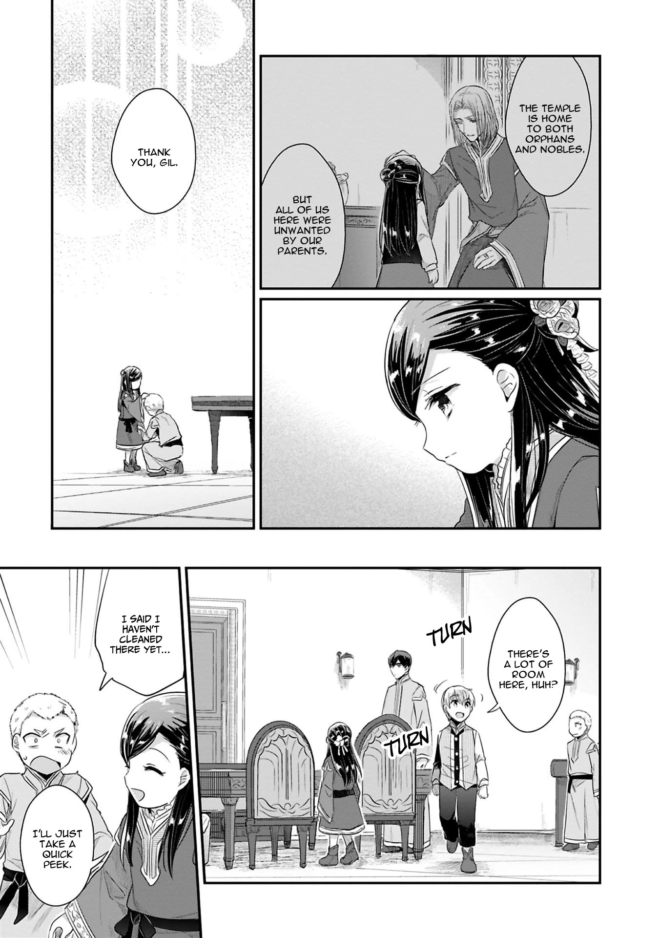 Ascendance of a Bookworm ~I'll Do Anything to Become a Librarian~ Part 2 「I'll Become a Shrine Maiden for Books!」 Chapter 5 page 23 - Chapter 5: Gil's Work