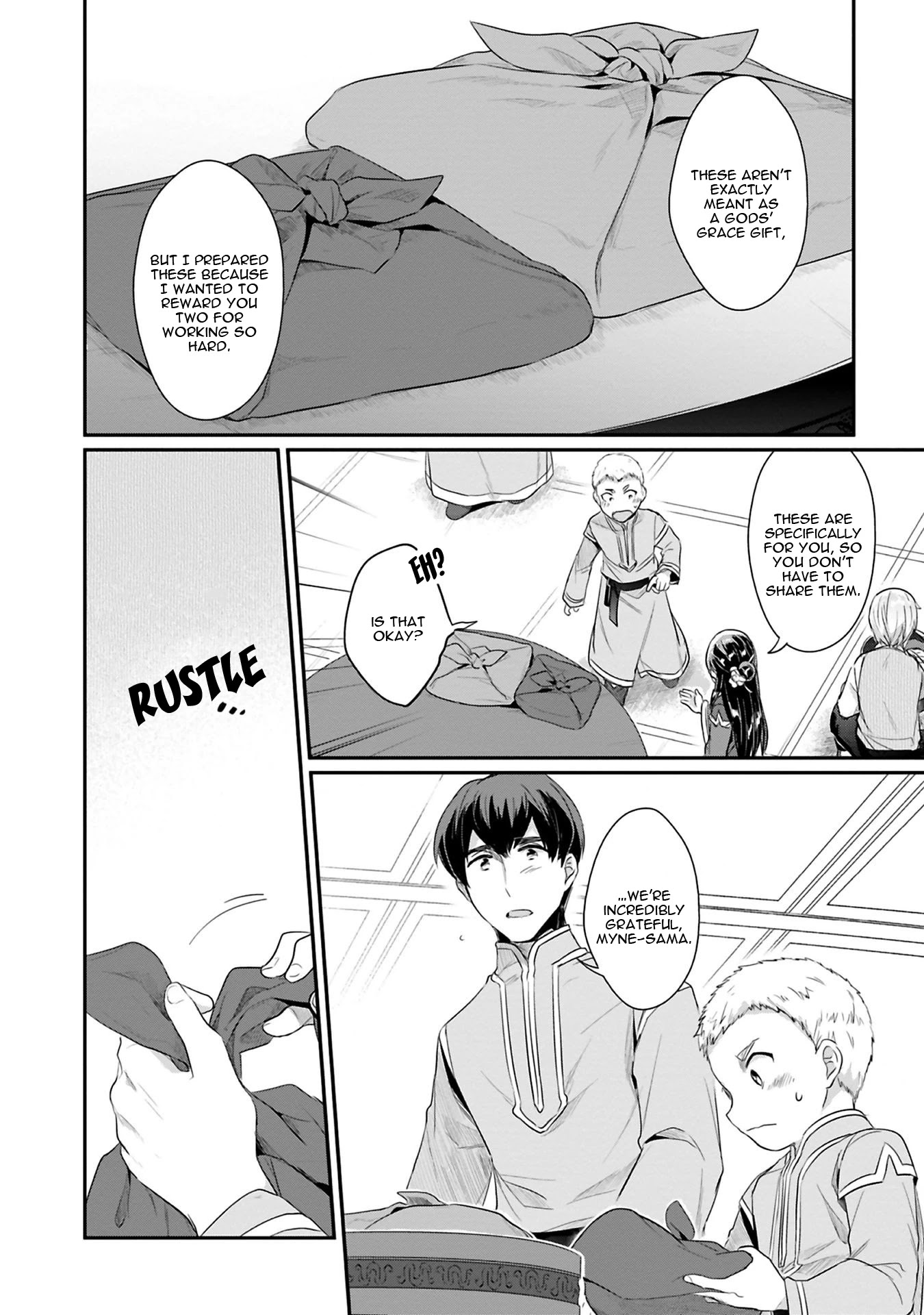 Ascendance of a Bookworm ~I'll Do Anything to Become a Librarian~ Part 2 「I'll Become a Shrine Maiden for Books!」 Chapter 5 page 26 - Chapter 5: Gil's Work