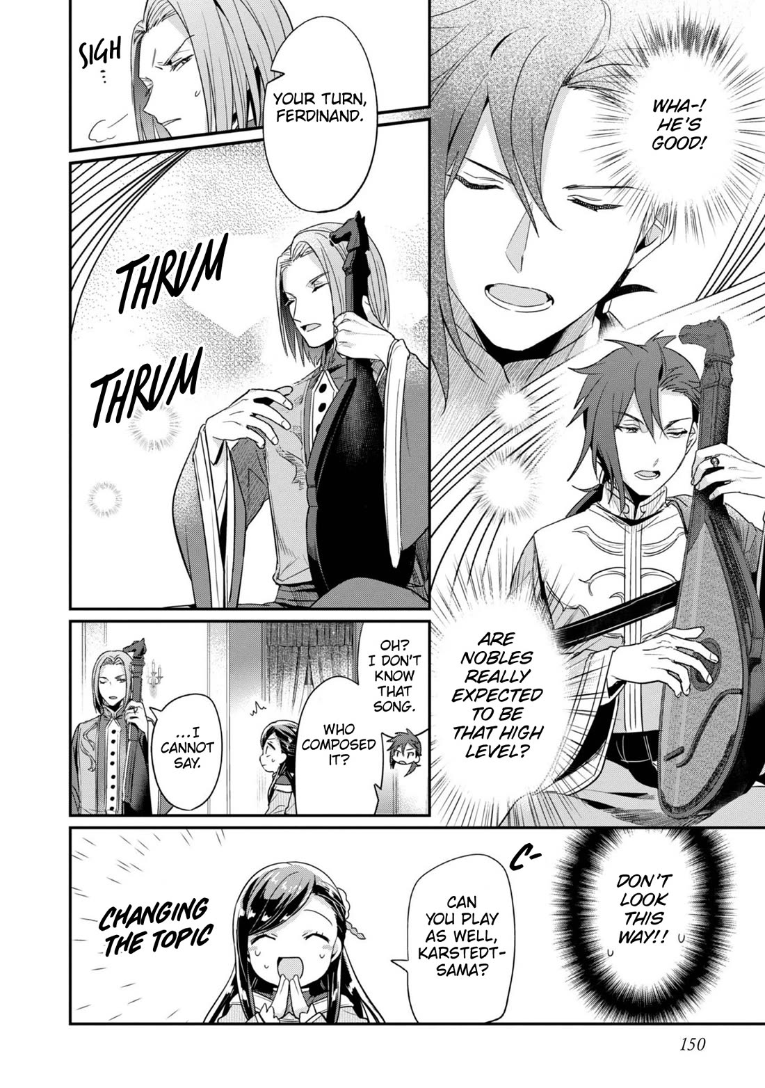 Ascendance of a Bookworm ~I'll Do Anything to Become a Librarian~ Part 2 「I'll Become a Shrine Maiden for Books!」 Chapter 50.5 page 3 - Chapter 50.5: An After-Meal Meeting