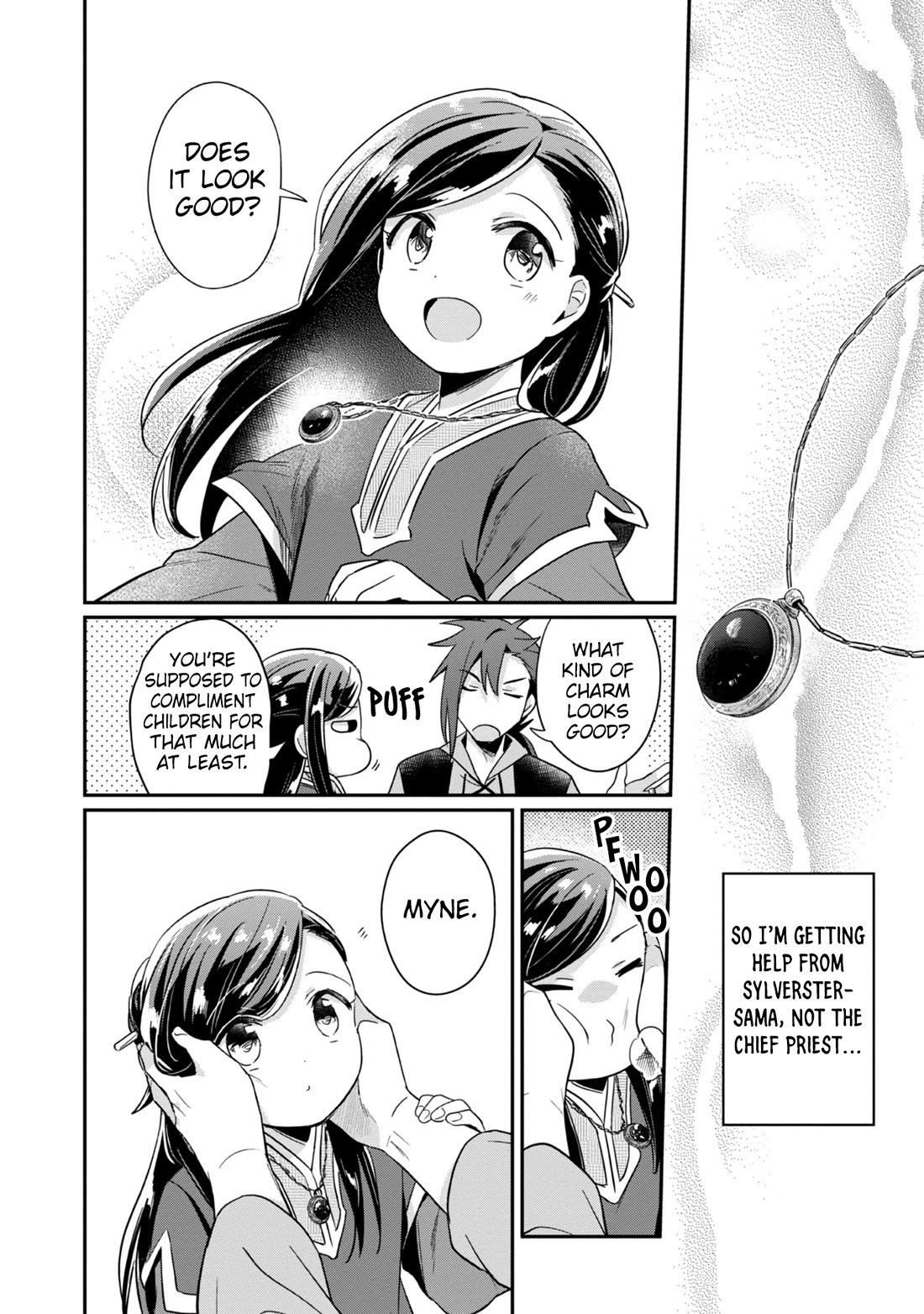 Ascendance of a Bookworm ~I'll Do Anything to Become a Librarian~ Part 2 「I'll Become a Shrine Maiden for Books!」 Chapter 50 page 11 - Chapter 50: Blue Priest's Present