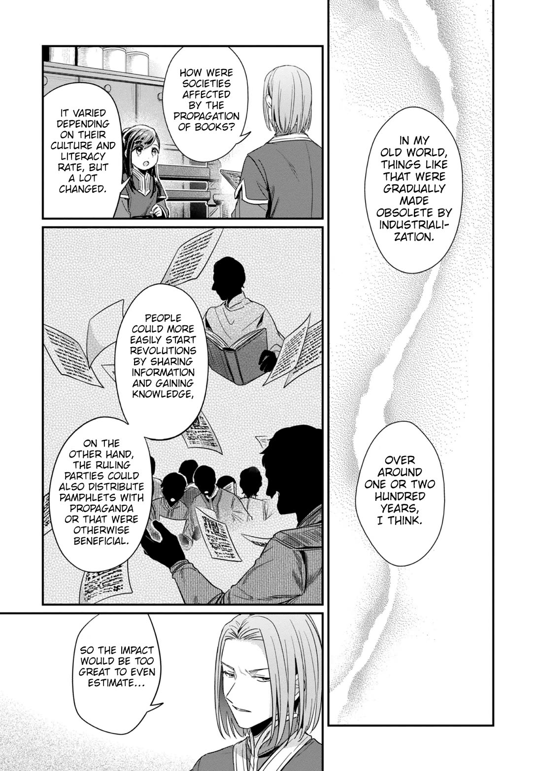 Ascendance of a Bookworm ~I'll Do Anything to Become a Librarian~ Part 2 「I'll Become a Shrine Maiden for Books!」 Chapter 50 page 20 - Chapter 50: Blue Priest's Present