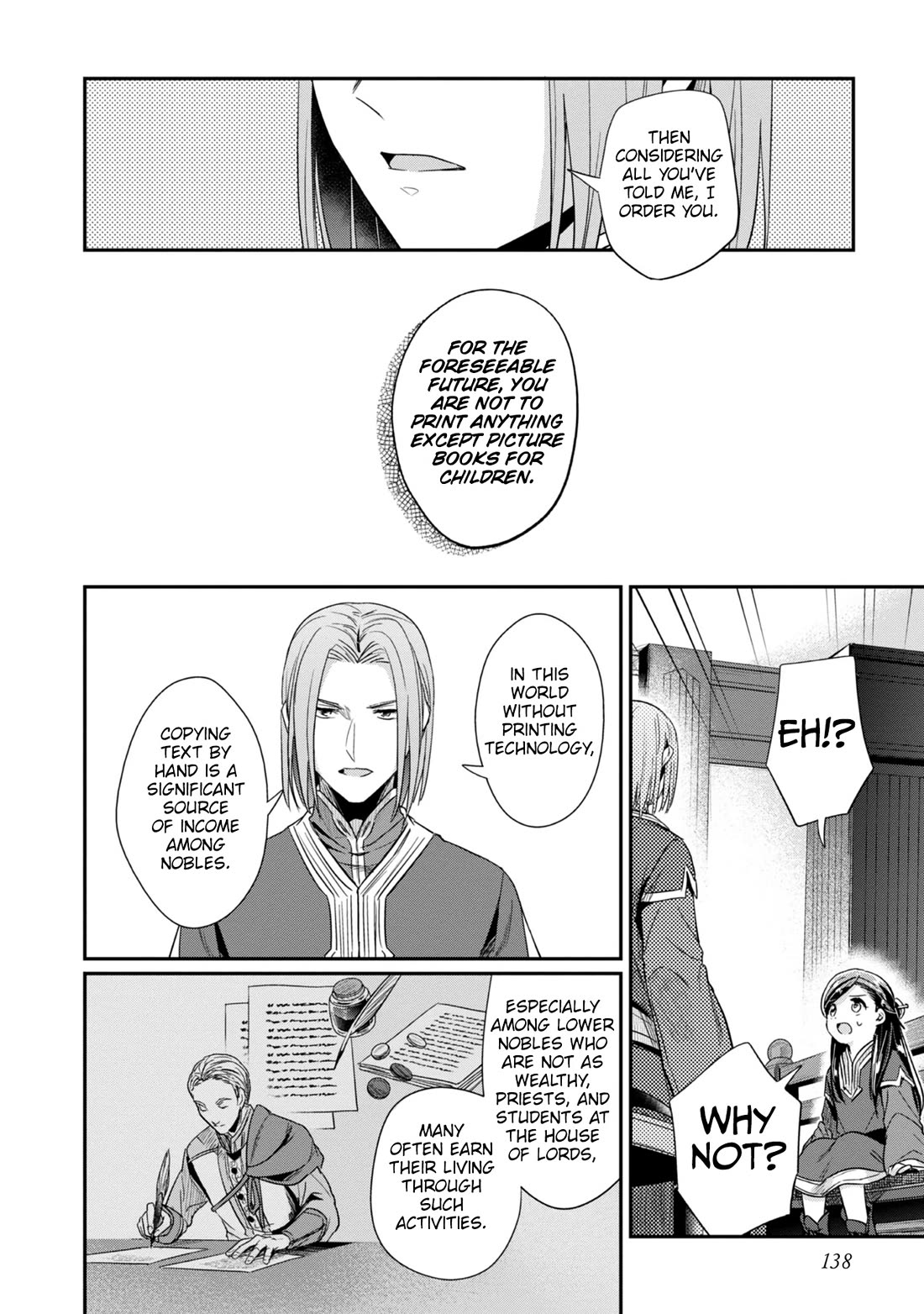 Ascendance of a Bookworm ~I'll Do Anything to Become a Librarian~ Part 2 「I'll Become a Shrine Maiden for Books!」 Chapter 50 page 21 - Chapter 50: Blue Priest's Present