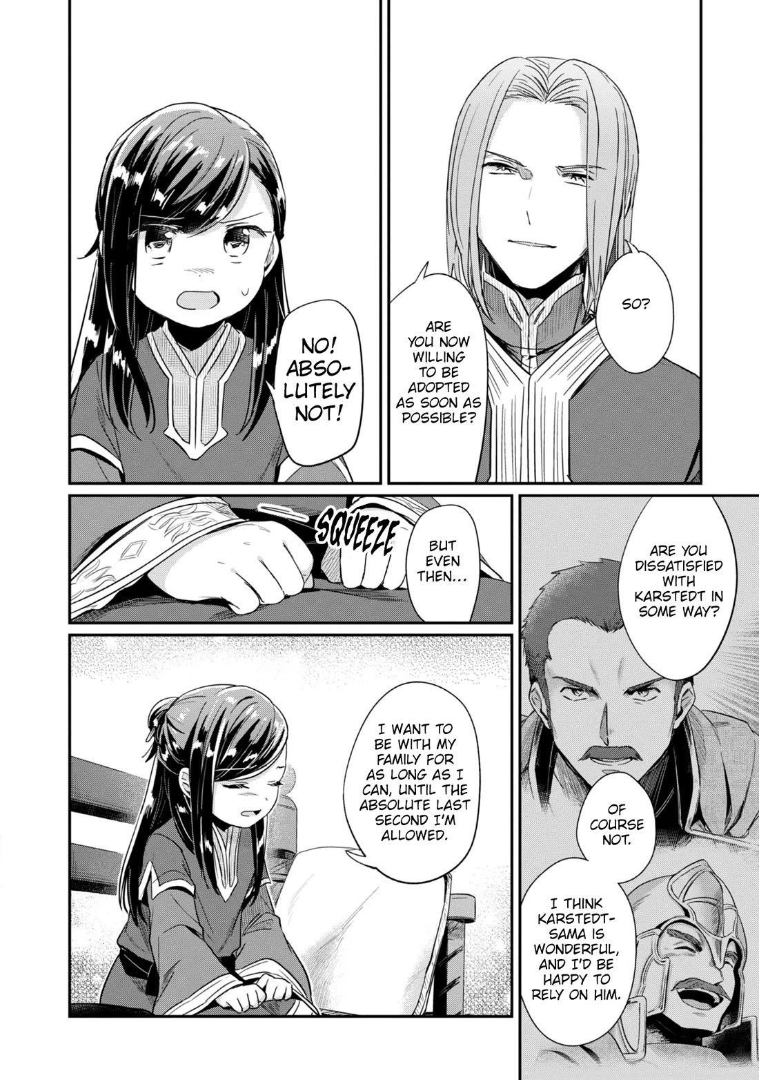 Ascendance of a Bookworm ~I'll Do Anything to Become a Librarian~ Part 2 「I'll Become a Shrine Maiden for Books!」 Chapter 50 page 23 - Chapter 50: Blue Priest's Present