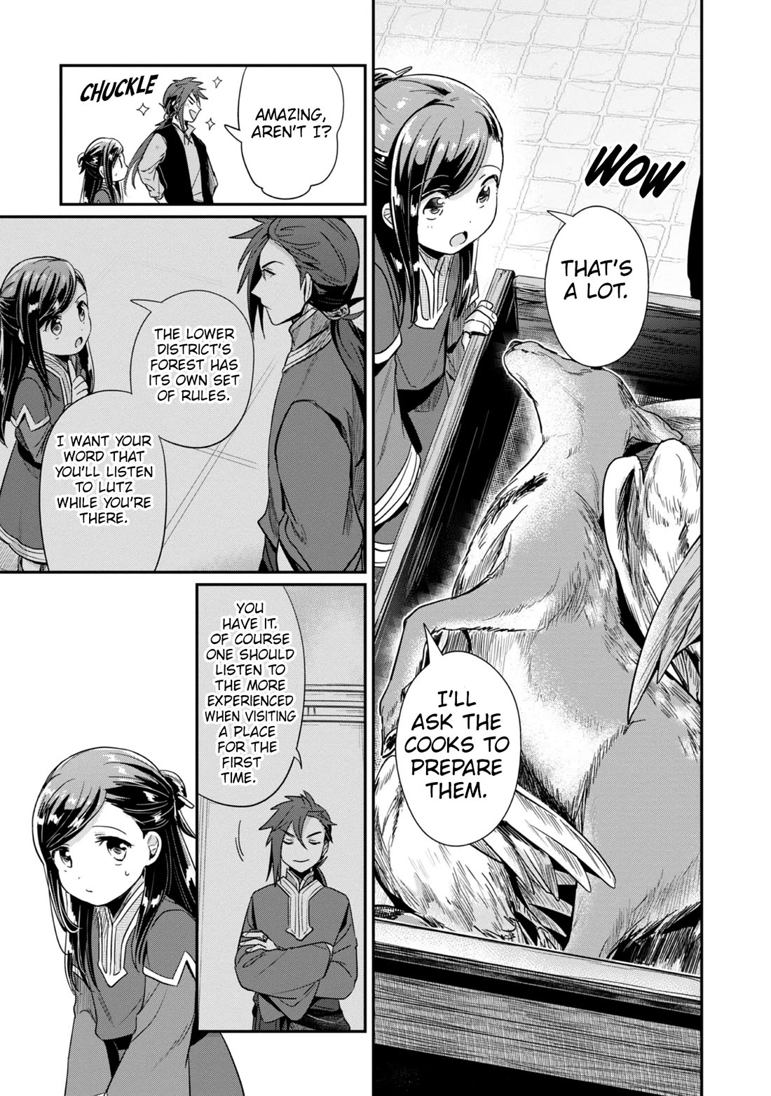 Ascendance of a Bookworm ~I'll Do Anything to Become a Librarian~ Part 2 「I'll Become a Shrine Maiden for Books!」 Chapter 50 page 5 - Chapter 50: Blue Priest's Present