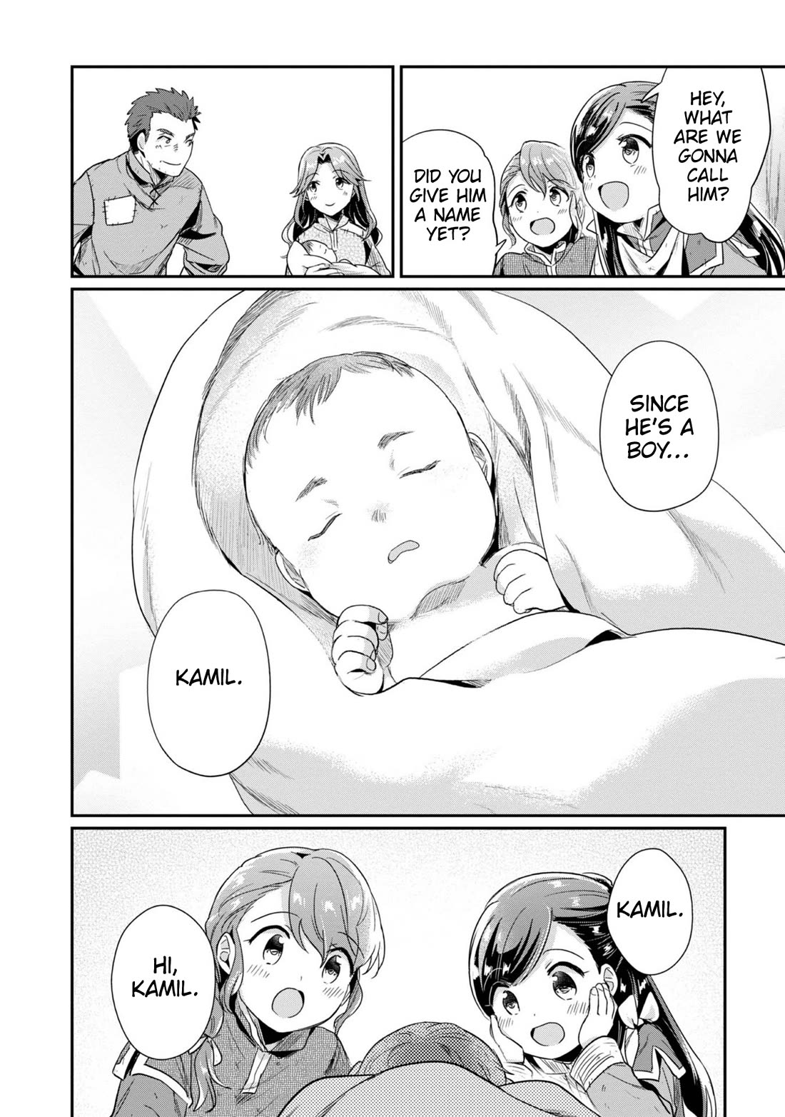 Ascendance of a Bookworm ~I'll Do Anything to Become a Librarian~ Part 2 「I'll Become a Shrine Maiden for Books!」 Chapter 51 page 21 - Chapter 51: A new family member