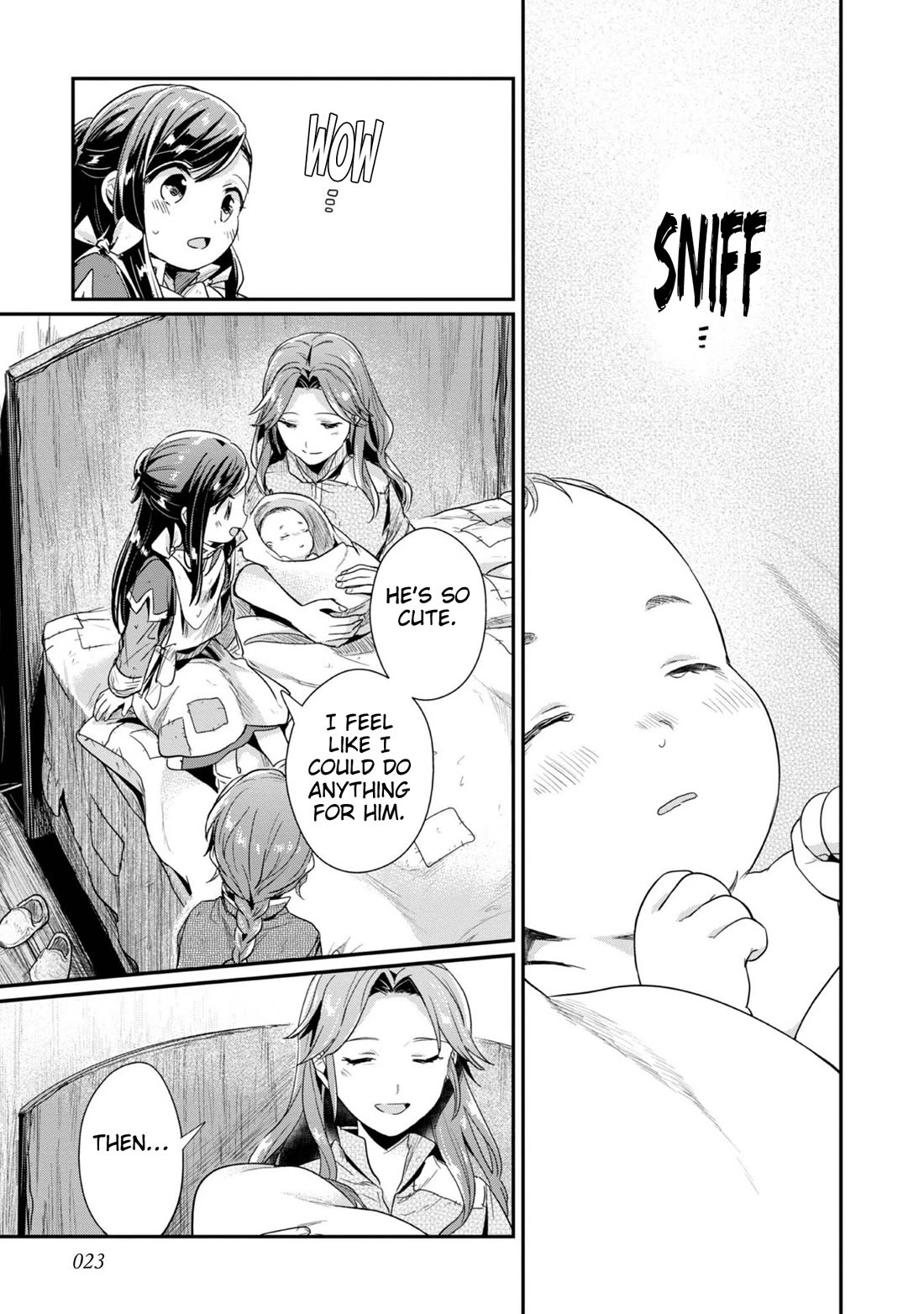 Ascendance of a Bookworm ~I'll Do Anything to Become a Librarian~ Part 2 「I'll Become a Shrine Maiden for Books!」 Chapter 51 page 24 - Chapter 51: A new family member