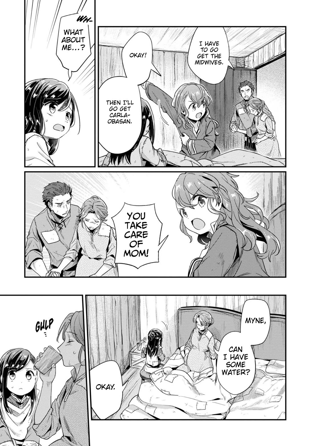 Ascendance of a Bookworm ~I'll Do Anything to Become a Librarian~ Part 2 「I'll Become a Shrine Maiden for Books!」 Chapter 51 page 8 - Chapter 51: A new family member