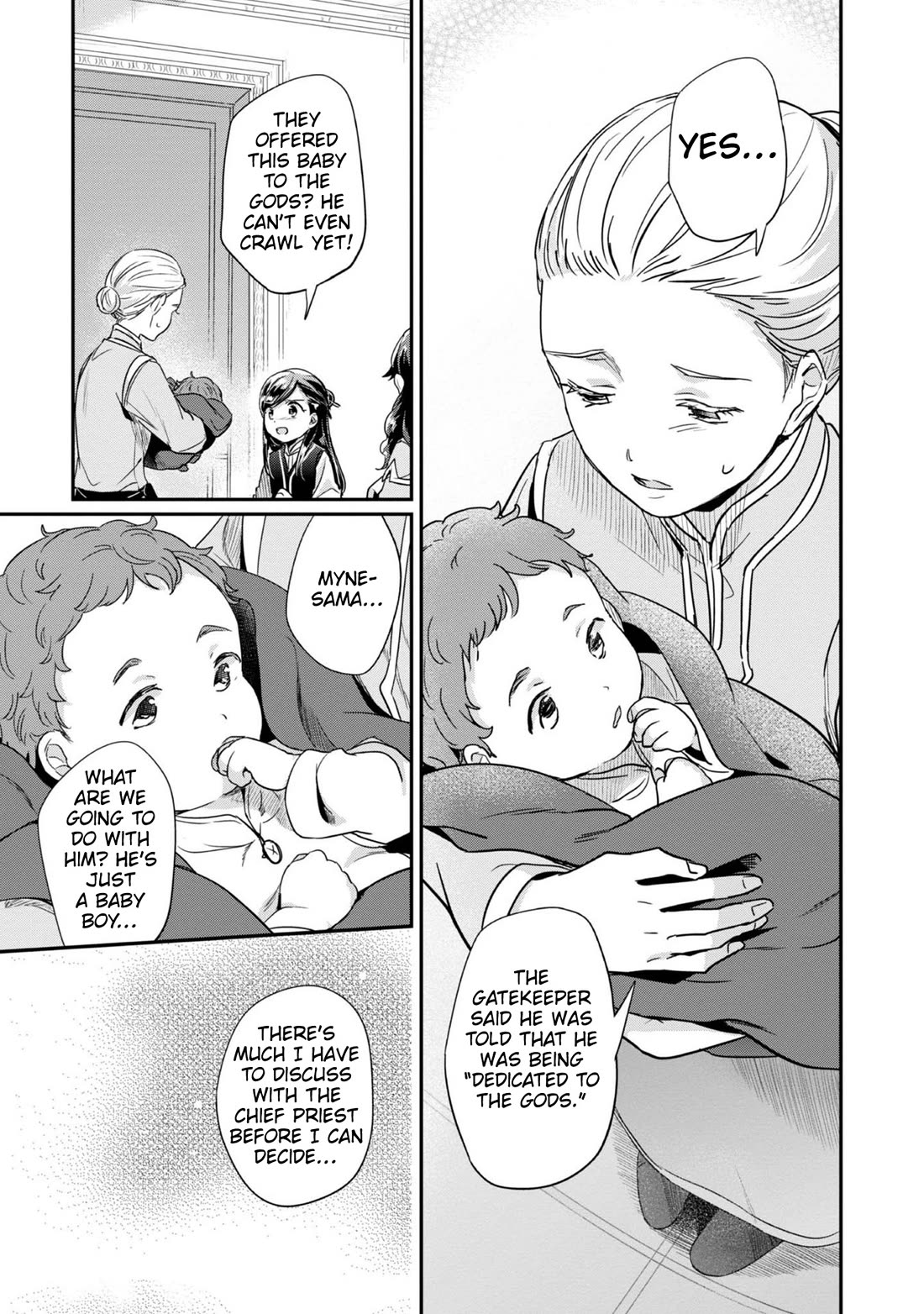 Ascendance of a Bookworm ~I'll Do Anything to Become a Librarian~ Part 2 「I'll Become a Shrine Maiden for Books!」 Chapter 52 page 10 - Chapter 52: An Abandoned Child at the Temple