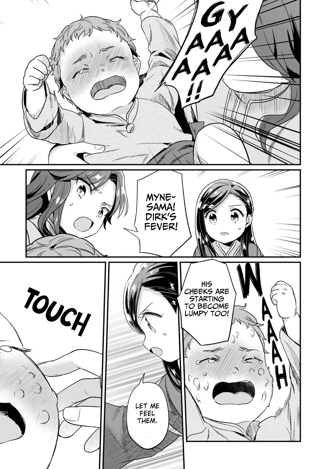 Ascendance of a Bookworm ~I'll Do Anything to Become a Librarian~ Part 2 「I'll Become a Shrine Maiden for Books!」 Chapter 52 page 22 - Chapter 52: An Abandoned Child at the Temple
