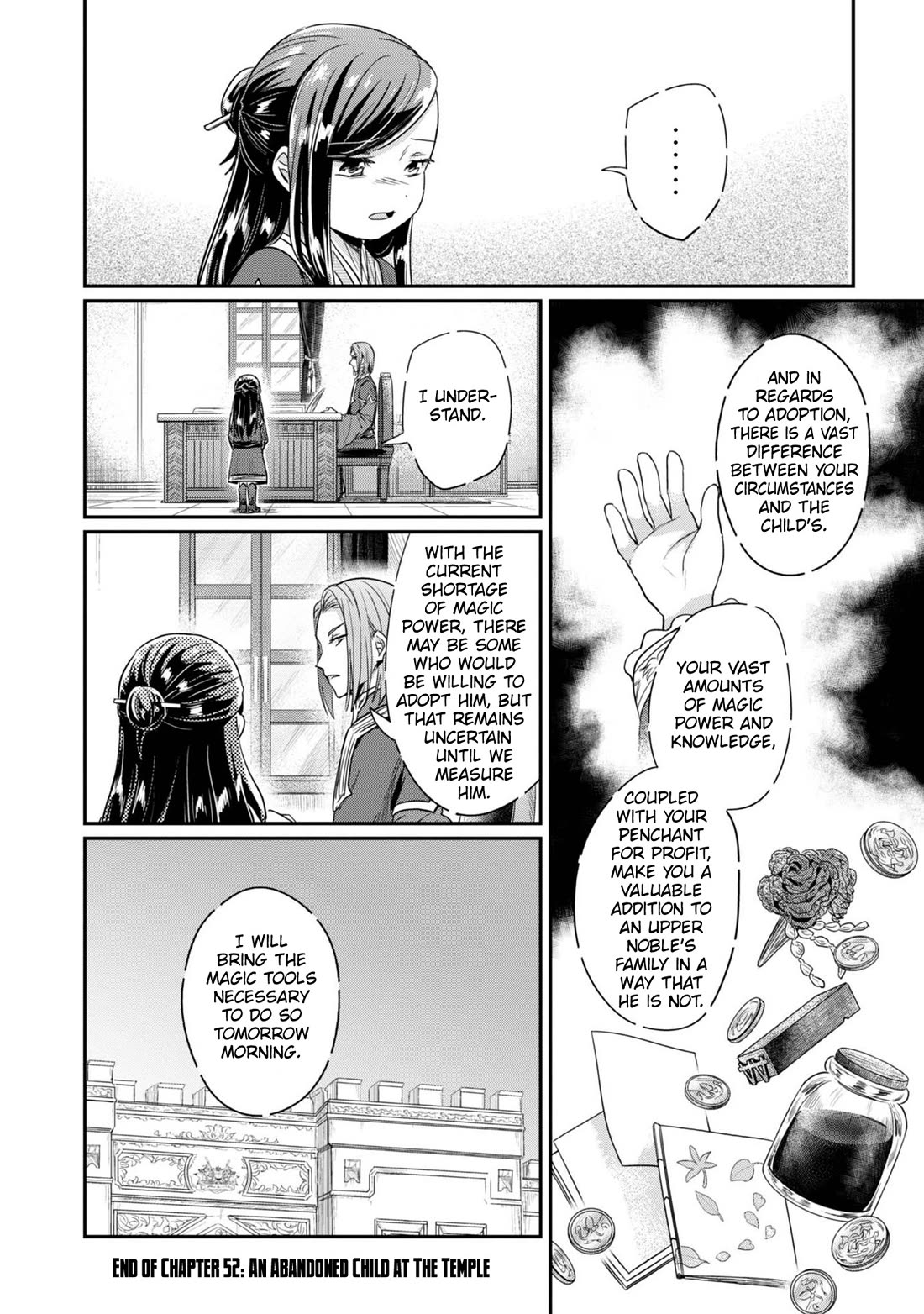 Ascendance of a Bookworm ~I'll Do Anything to Become a Librarian~ Part 2 「I'll Become a Shrine Maiden for Books!」 Chapter 52 page 31 - Chapter 52: An Abandoned Child at the Temple