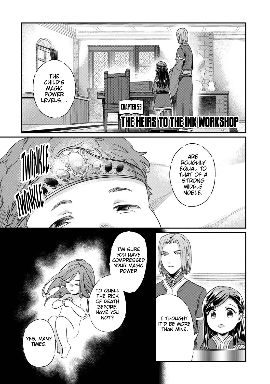 Ascendance of a Bookworm ~I'll Do Anything to Become a Librarian~ Part 2 「I'll Become a Shrine Maiden for Books!」 Chapter 53 page 2 - Chapter 53: The Heirs to the Ink Workshop