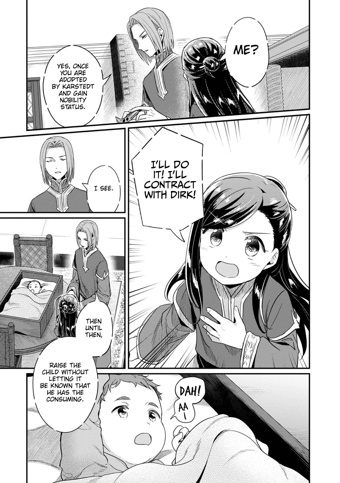 Ascendance of a Bookworm ~I'll Do Anything to Become a Librarian~ Part 2 「I'll Become a Shrine Maiden for Books!」 Chapter 53 page 4 - Chapter 53: The Heirs to the Ink Workshop