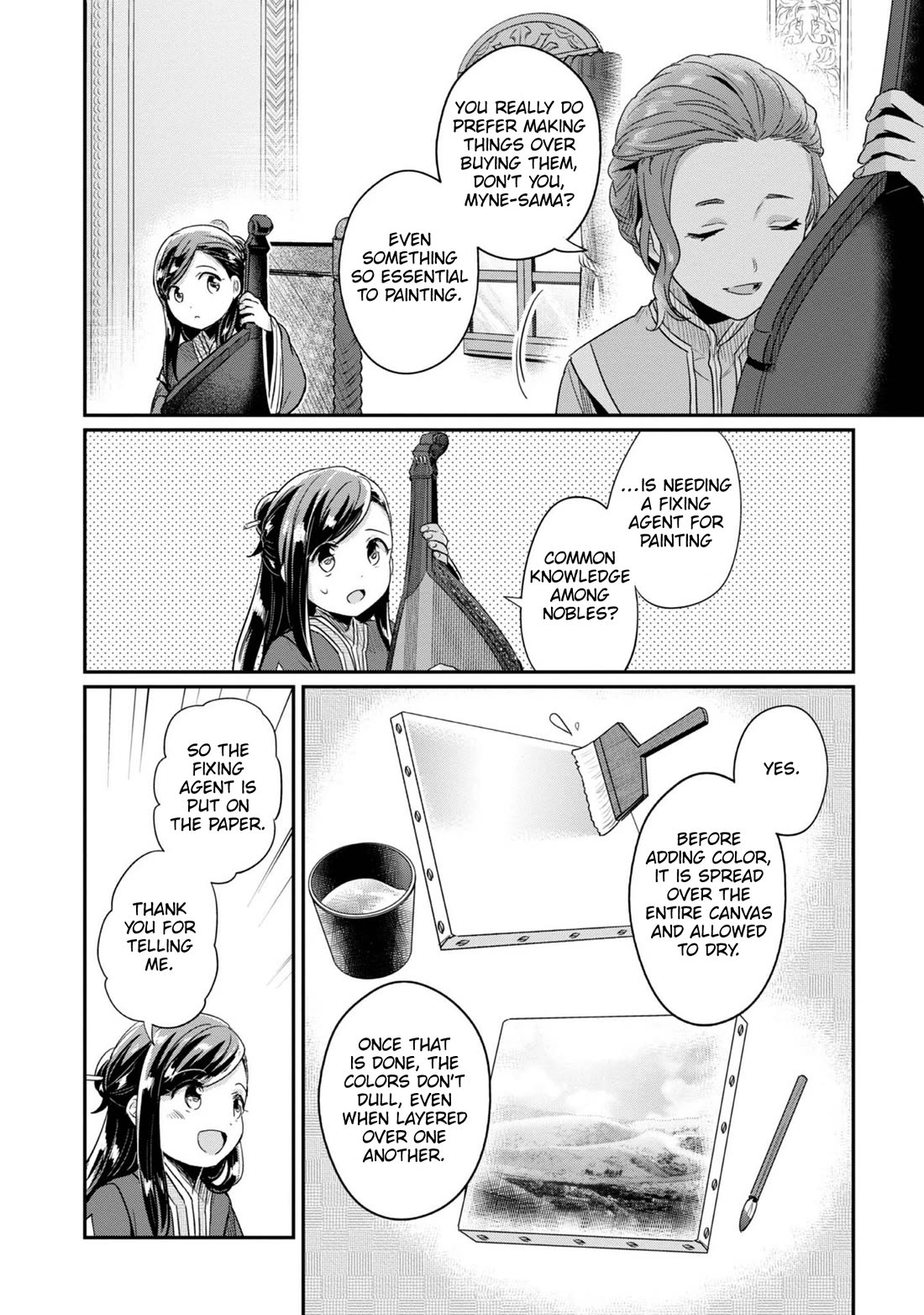 Ascendance of a Bookworm ~I'll Do Anything to Become a Librarian~ Part 2 「I'll Become a Shrine Maiden for Books!」 Chapter 54 page 11 - Chapter 54: Trial and Error