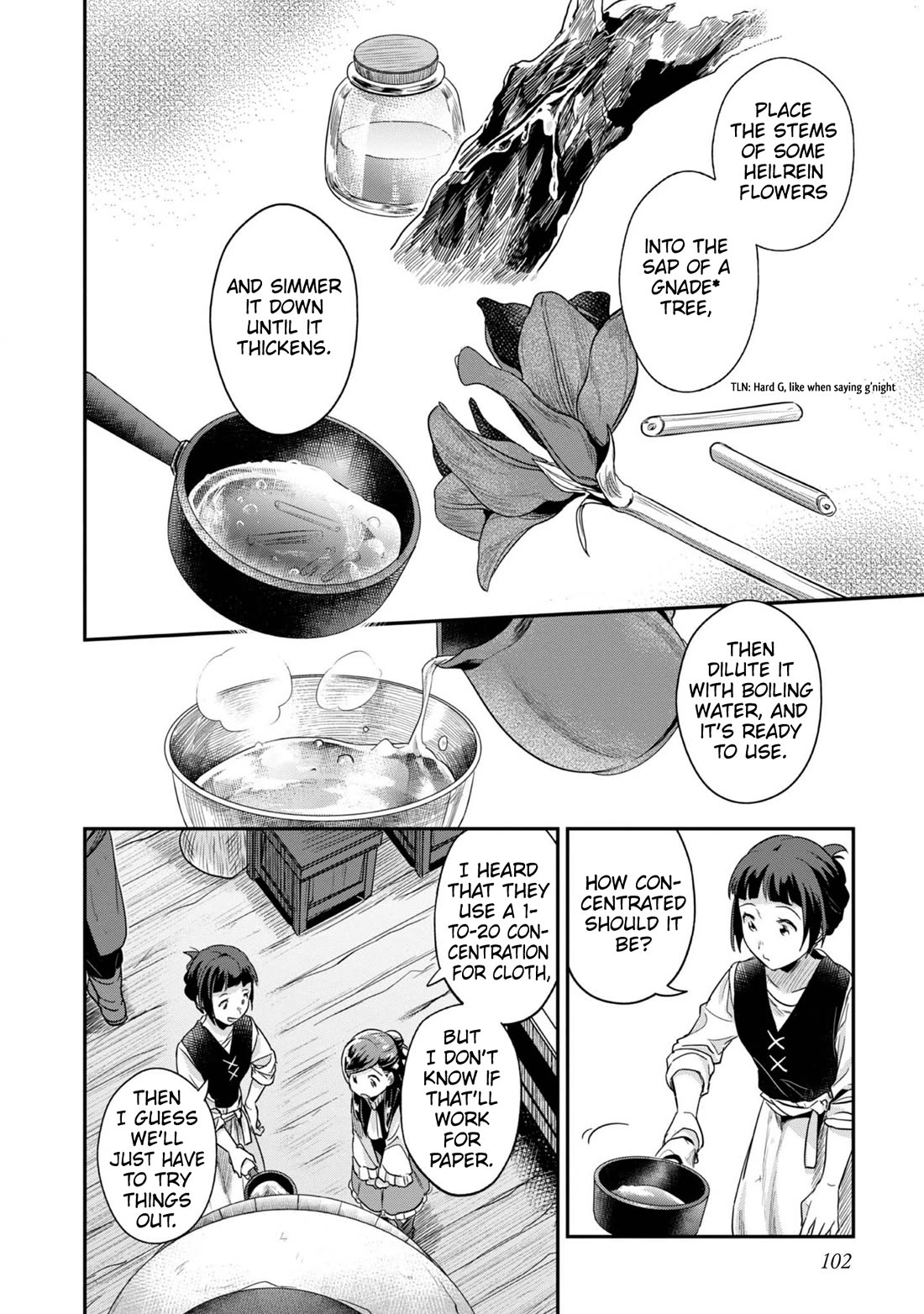 Ascendance of a Bookworm ~I'll Do Anything to Become a Librarian~ Part 2 「I'll Become a Shrine Maiden for Books!」 Chapter 54 page 13 - Chapter 54: Trial and Error