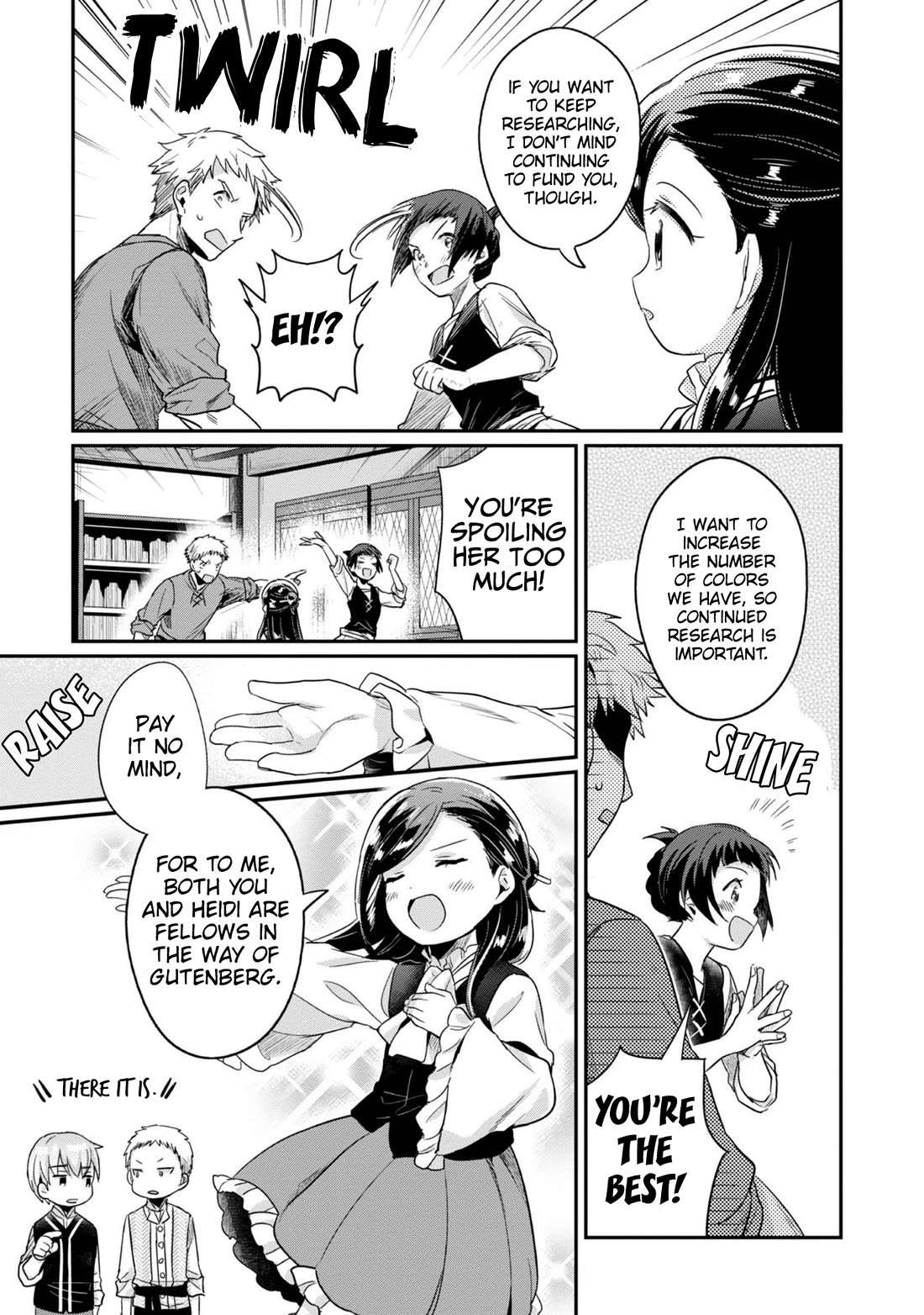 Ascendance of a Bookworm ~I'll Do Anything to Become a Librarian~ Part 2 「I'll Become a Shrine Maiden for Books!」 Chapter 54 page 16 - Chapter 54: Trial and Error