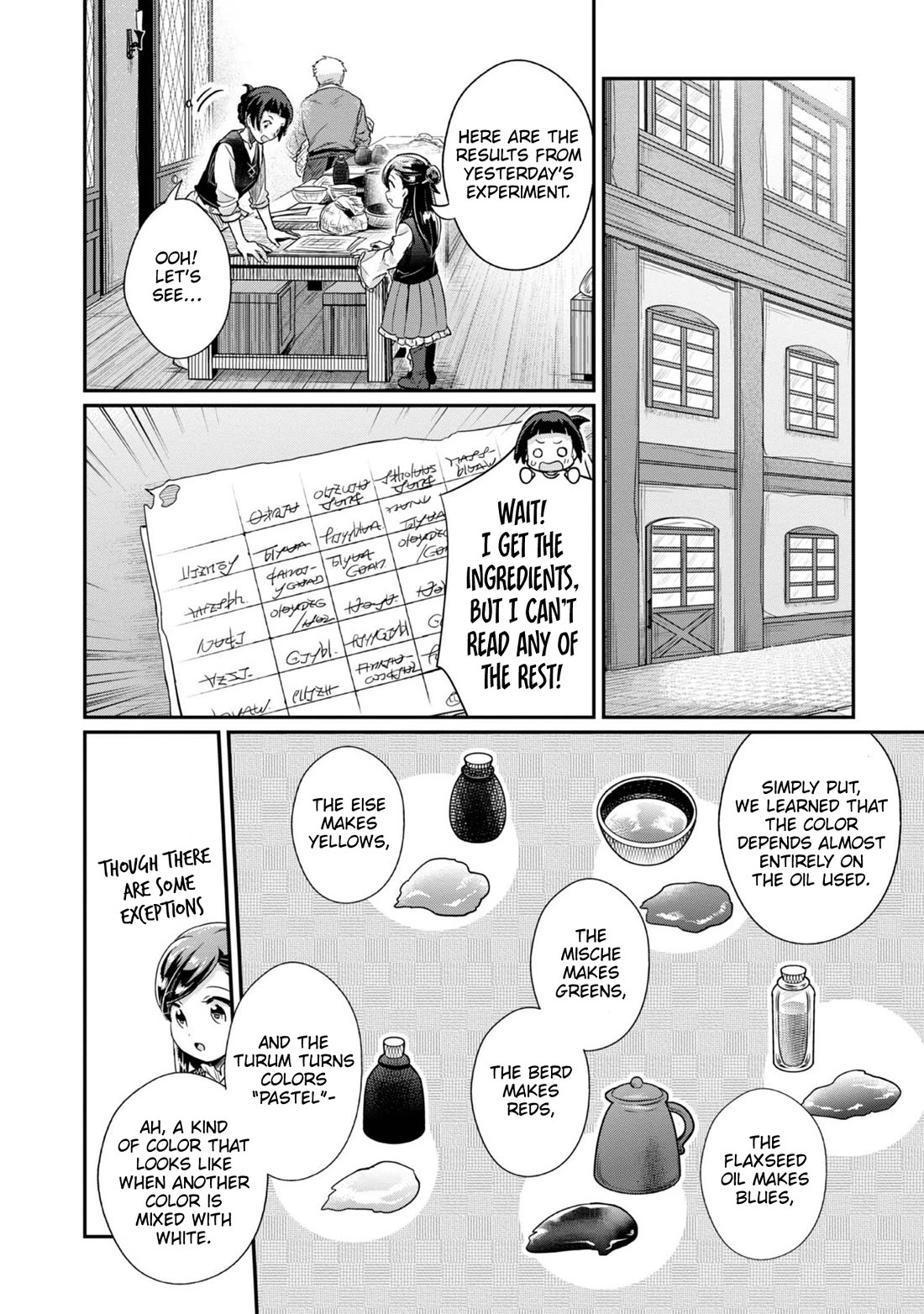Ascendance of a Bookworm ~I'll Do Anything to Become a Librarian~ Part 2 「I'll Become a Shrine Maiden for Books!」 Chapter 54 page 3 - Chapter 54: Trial and Error