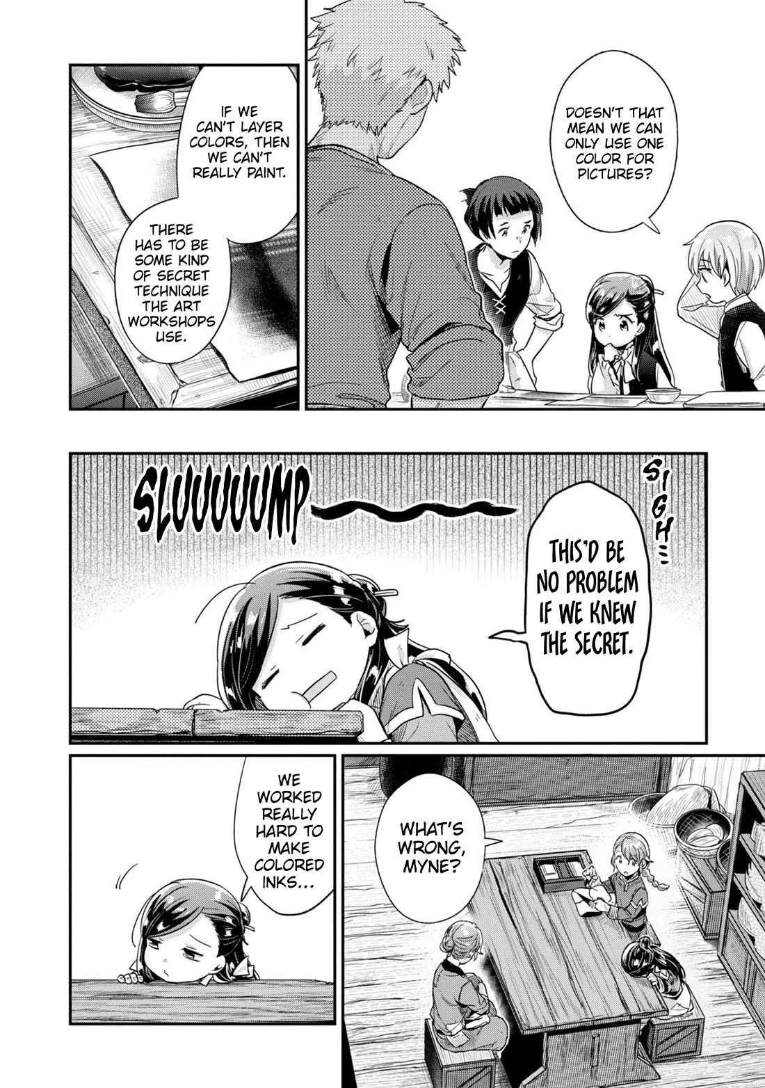 Ascendance of a Bookworm ~I'll Do Anything to Become a Librarian~ Part 2 「I'll Become a Shrine Maiden for Books!」 Chapter 54 page 7 - Chapter 54: Trial and Error